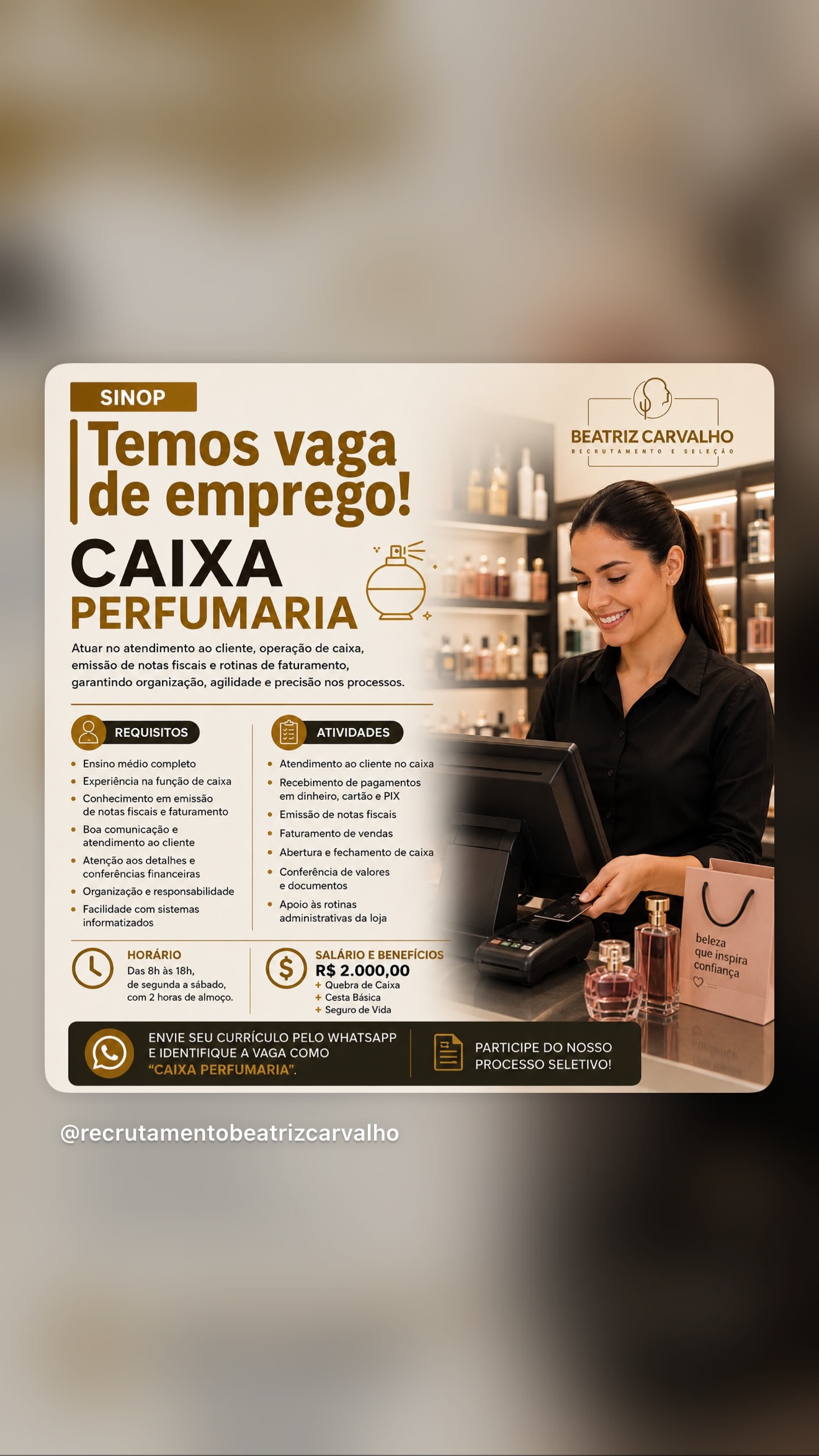 Caixa Perfumaria