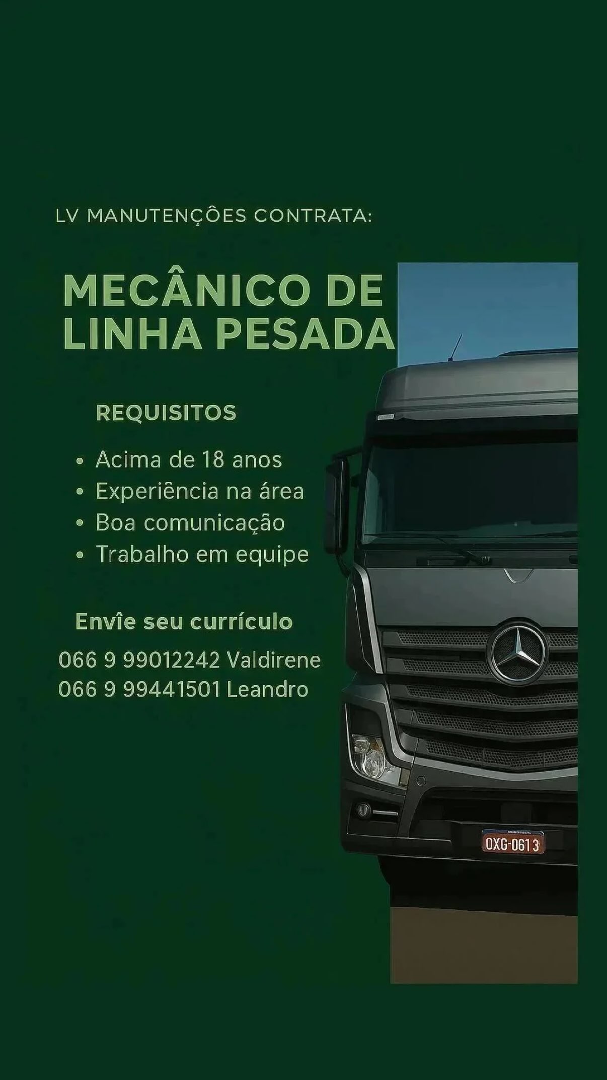 Mecânico de Linha