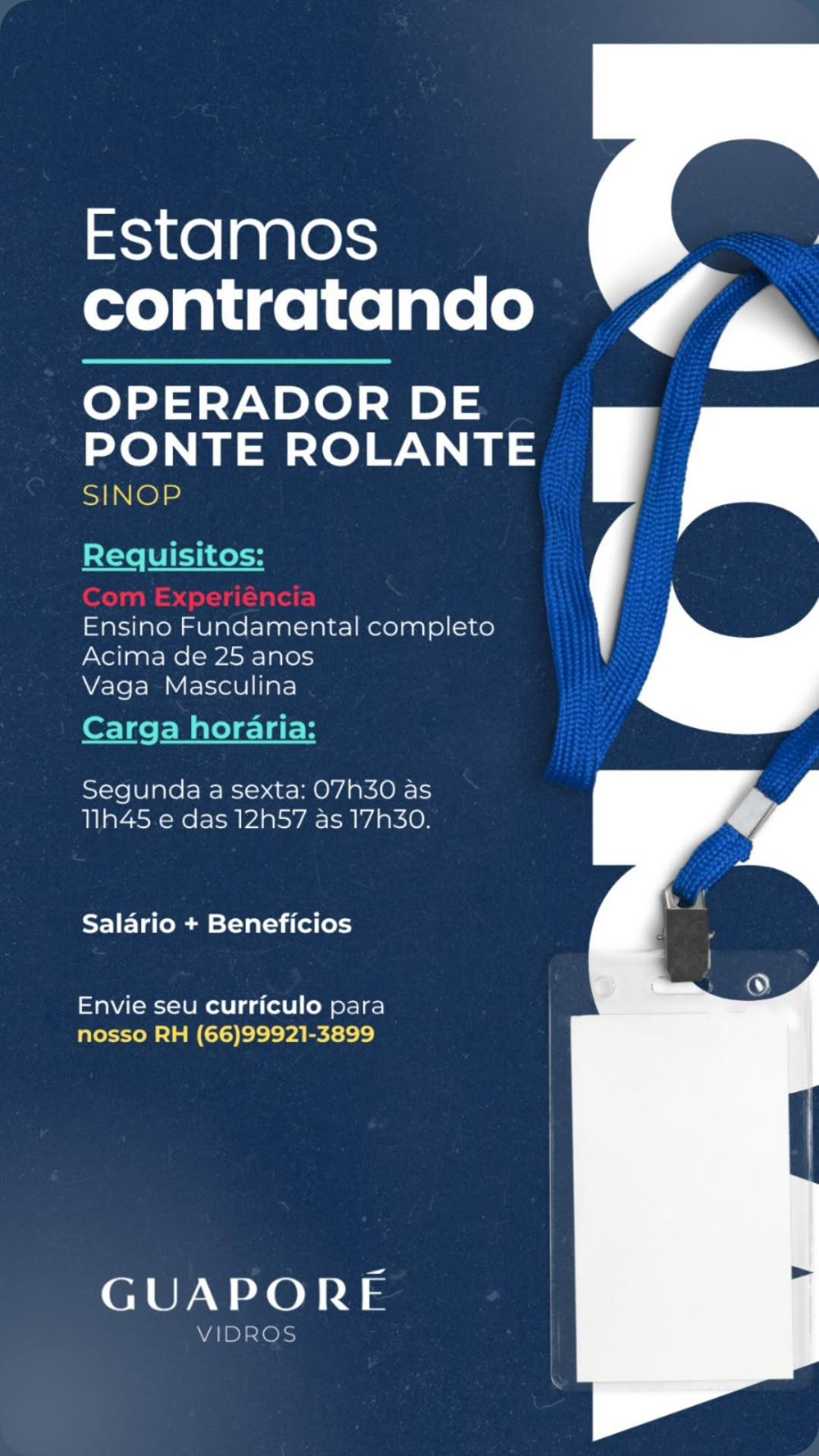 Operador de Ponte Rolante