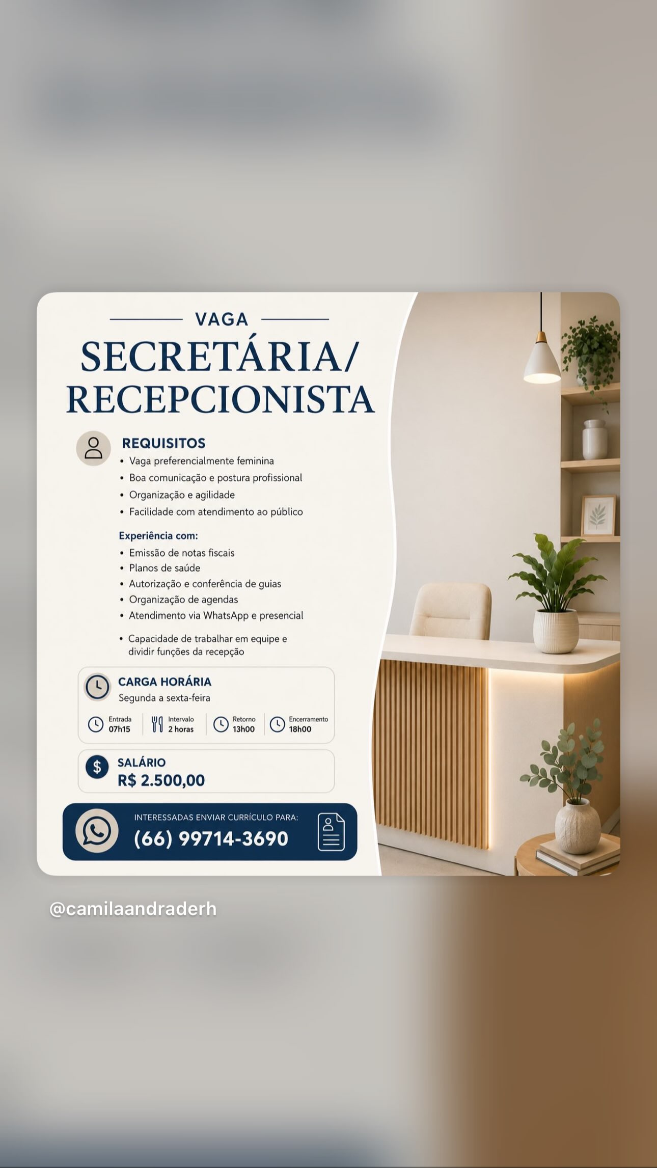 Secretária