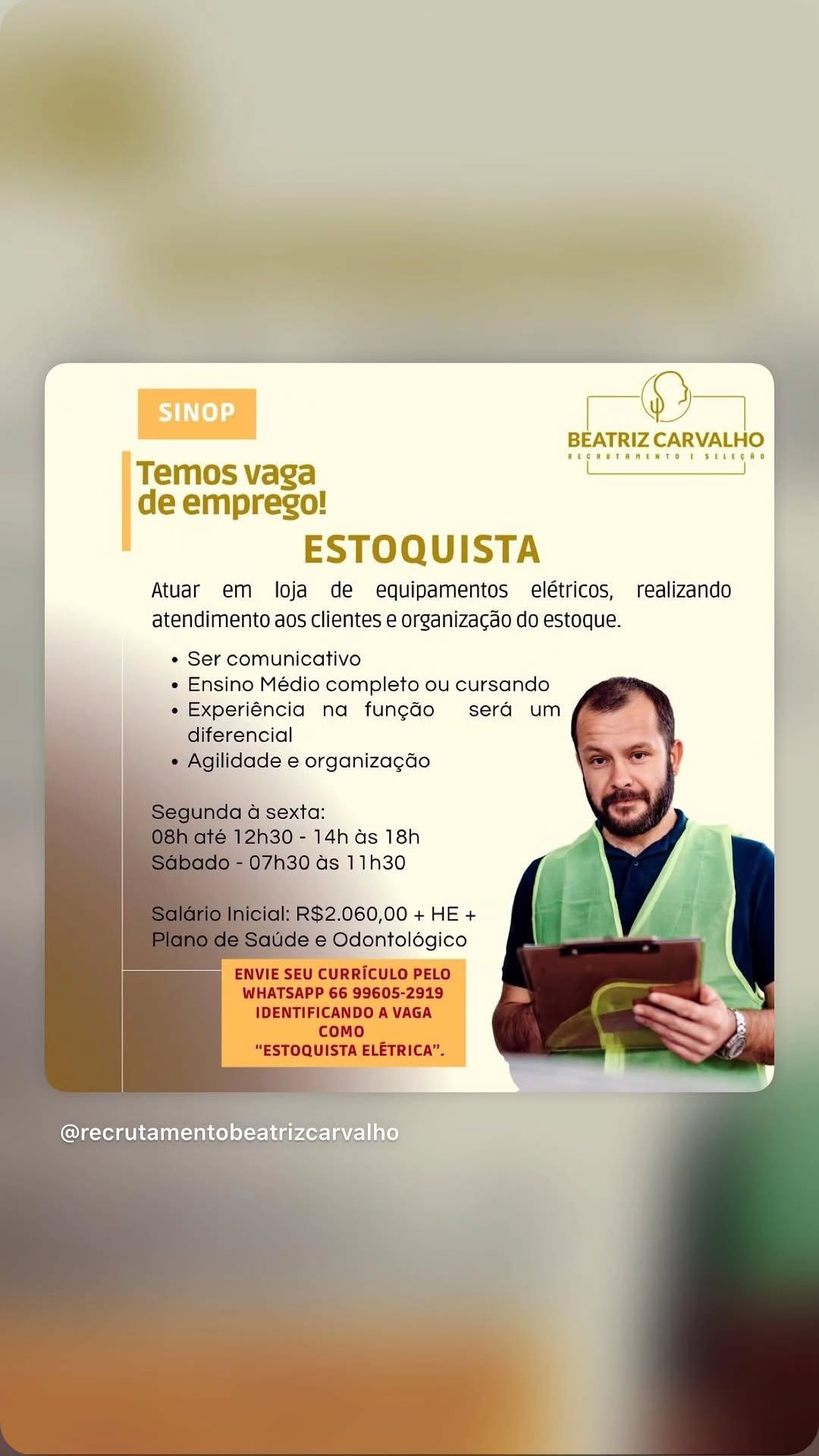 Vaga em Sinop