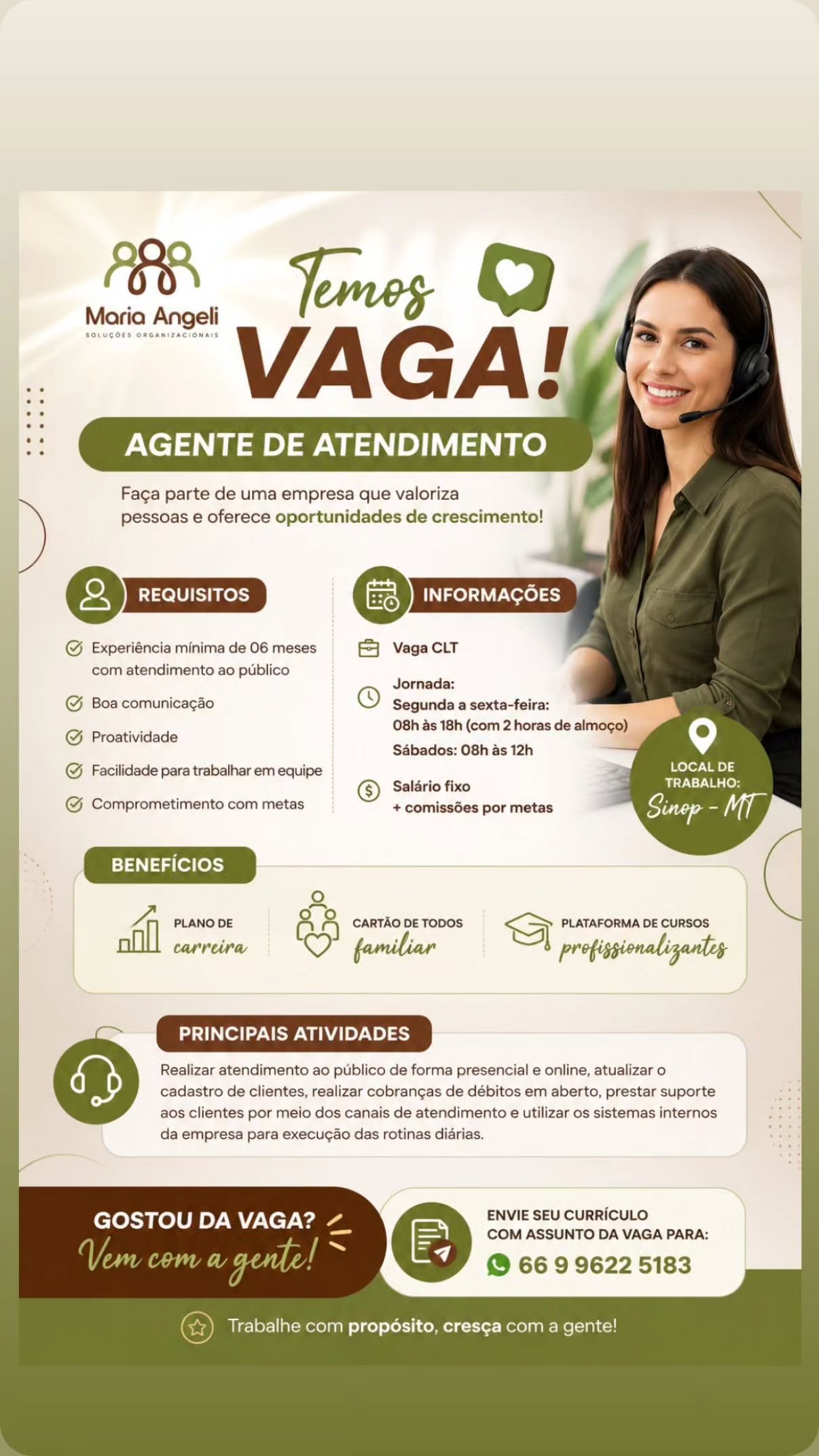 Agente de Atendimento