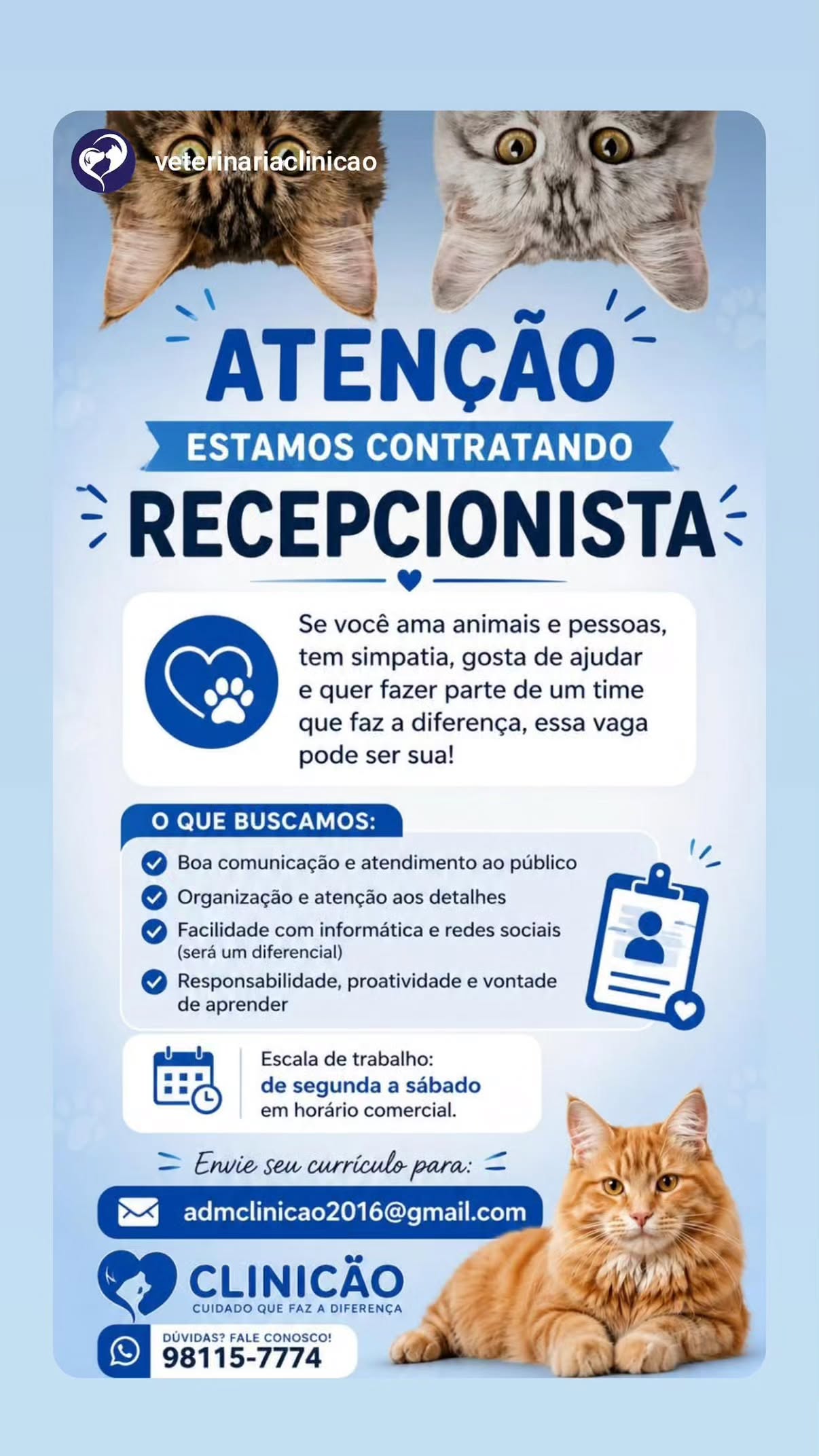 Recepcionista