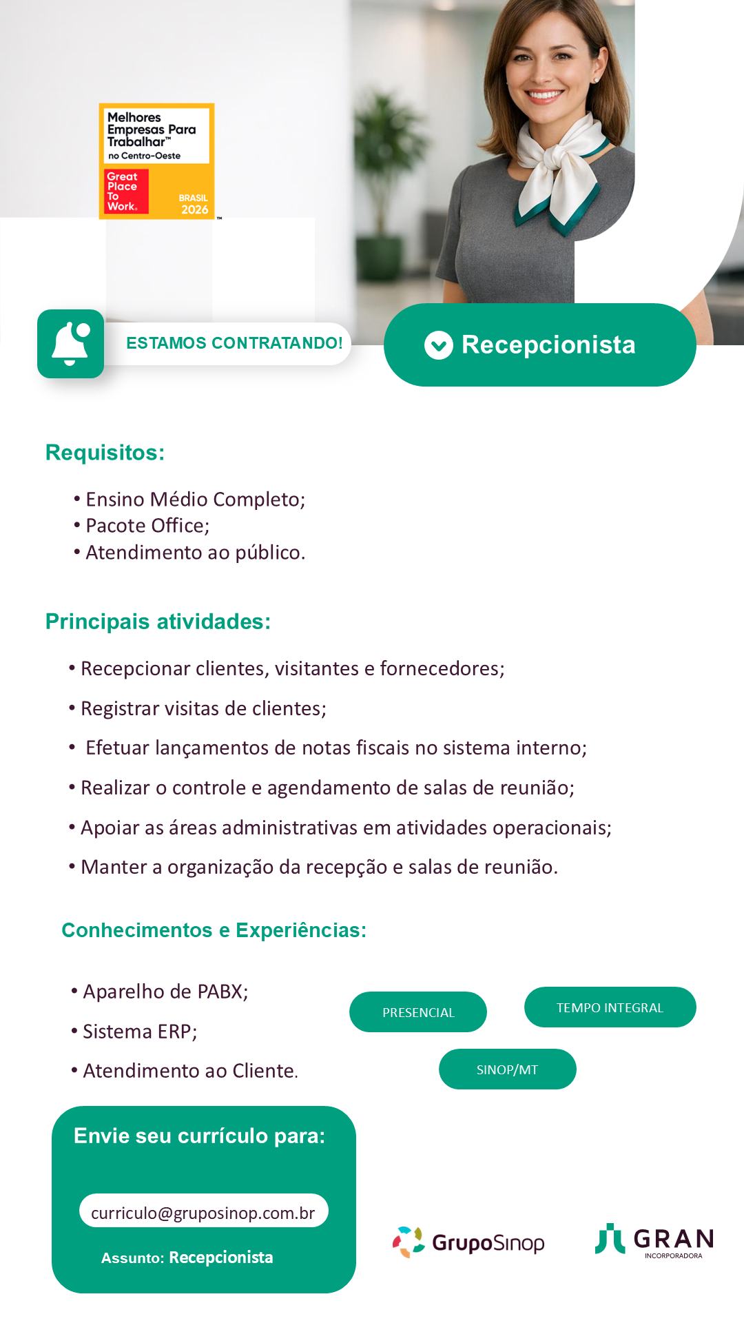 Recepcionista