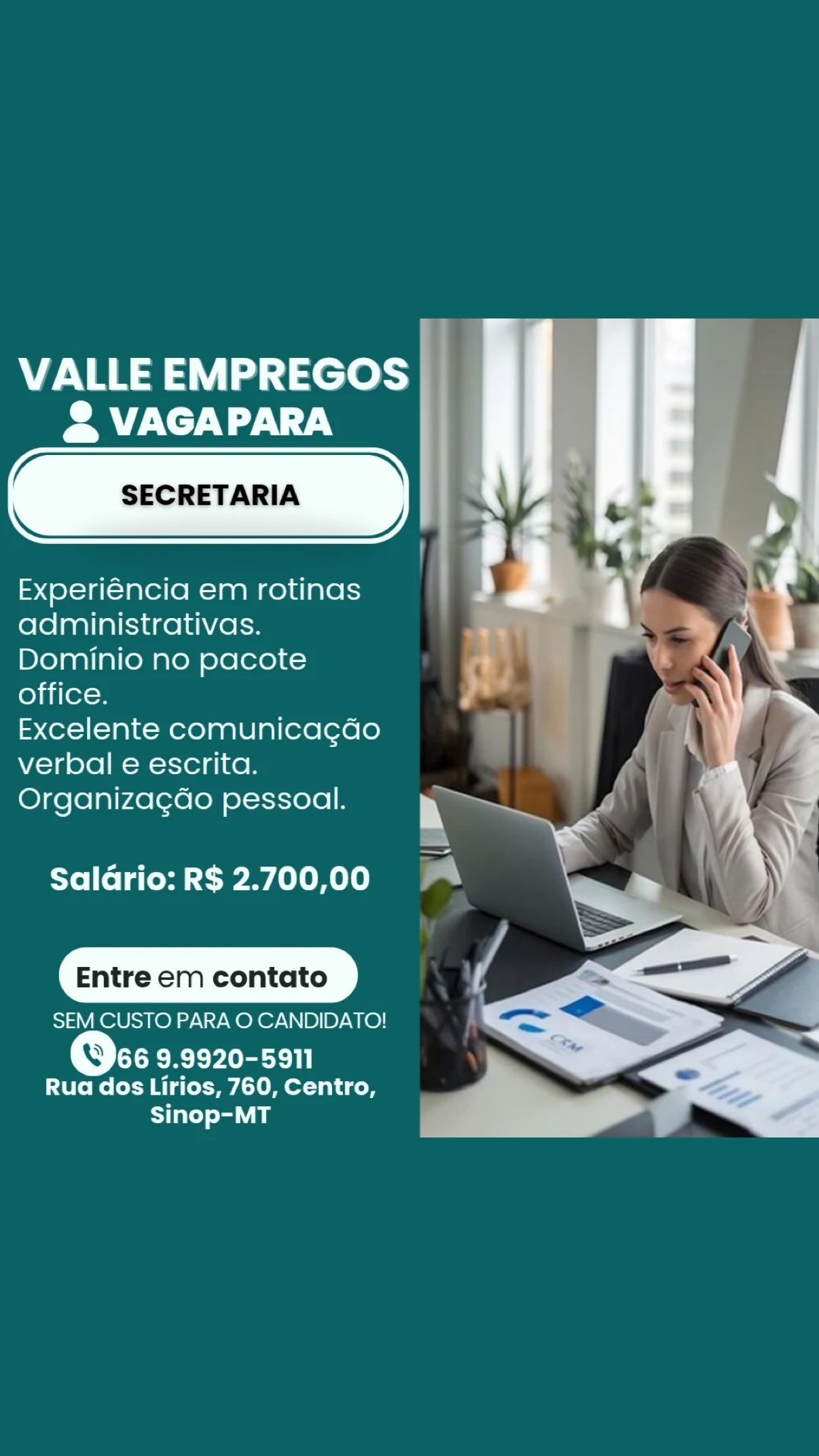 Secretária