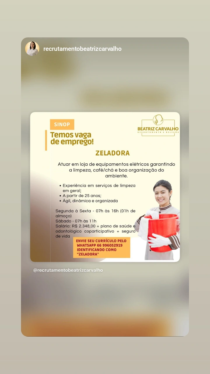 Vaga em Sinop