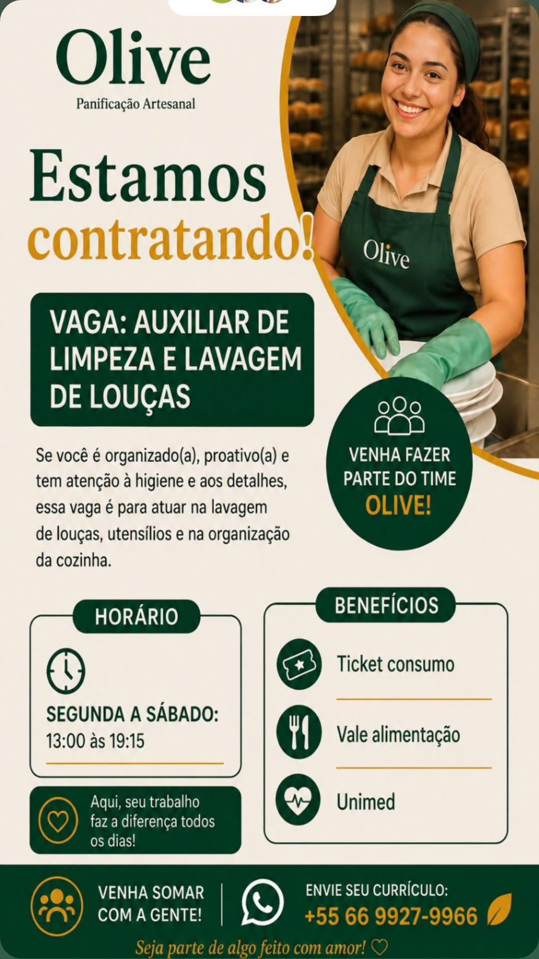 Auxiliar de limpeza