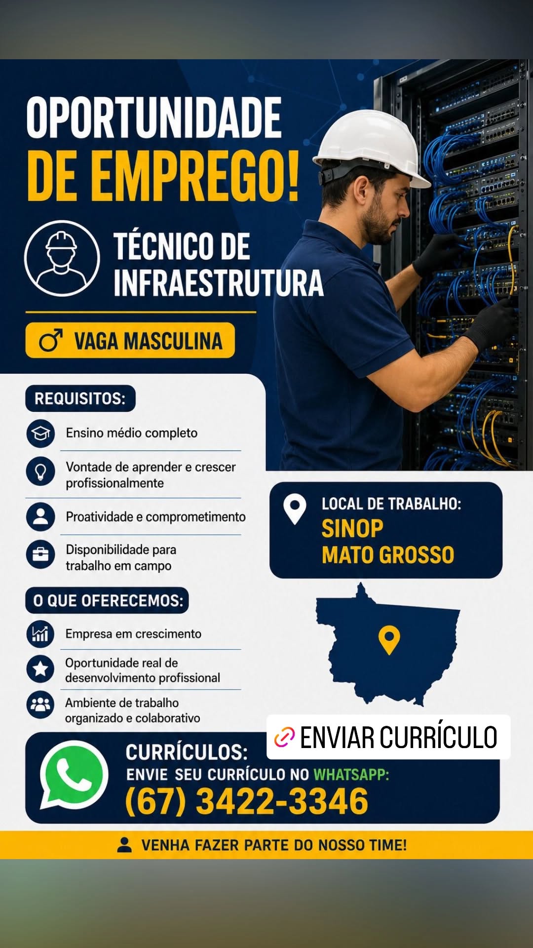 Técnico de infraestrutura