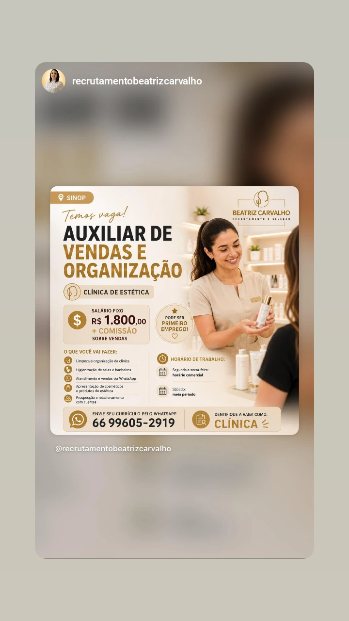 Vaga em Sinop