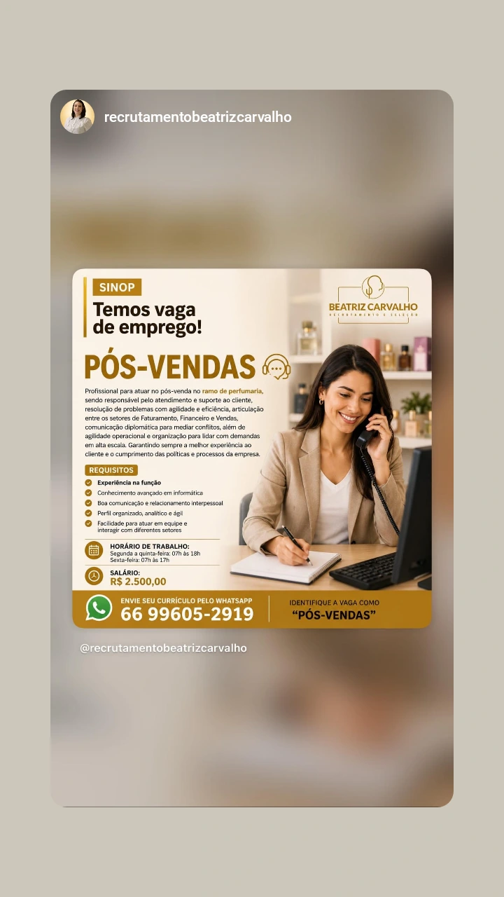Vaga em Sinop