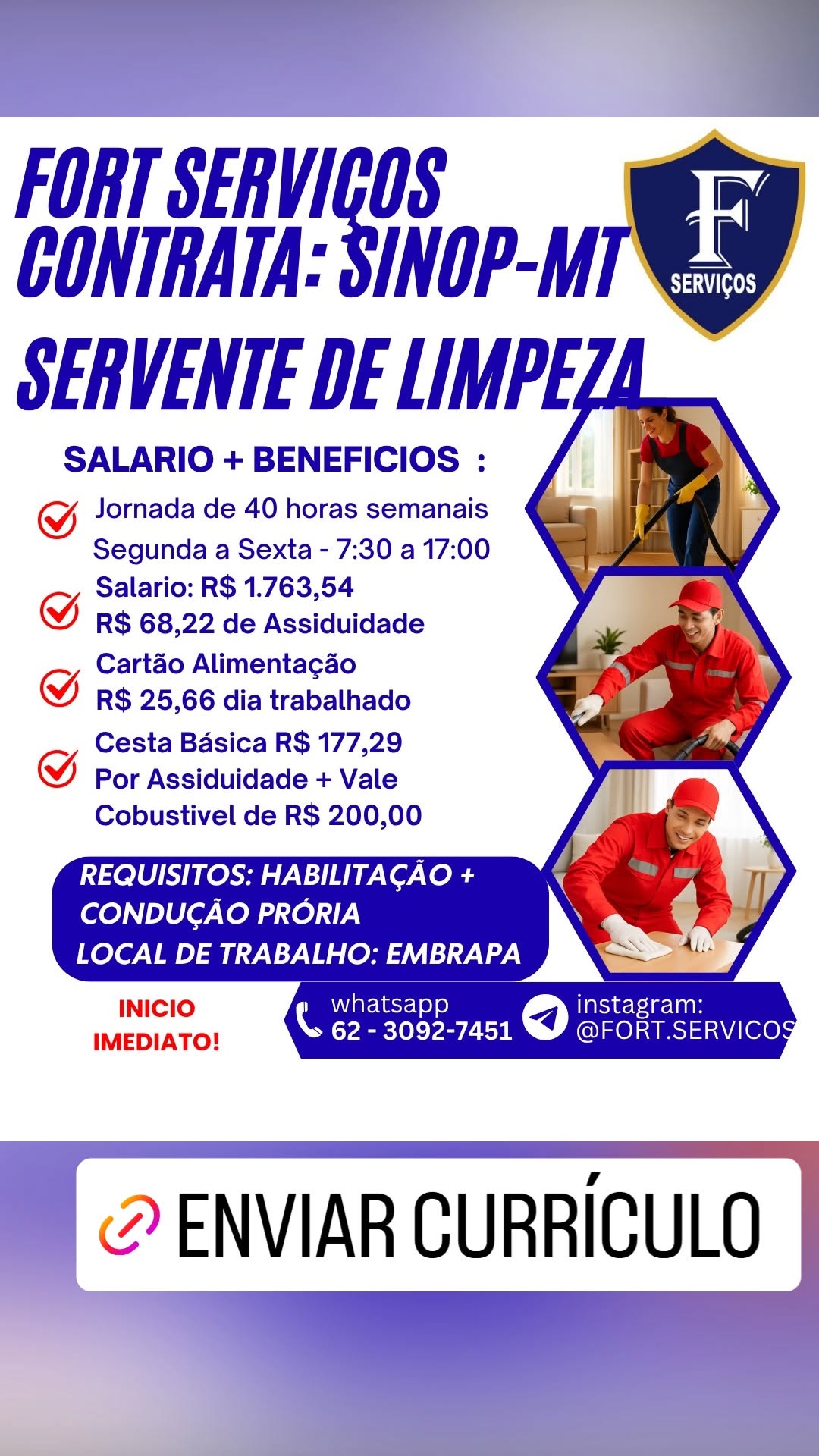 Servente de limpeza