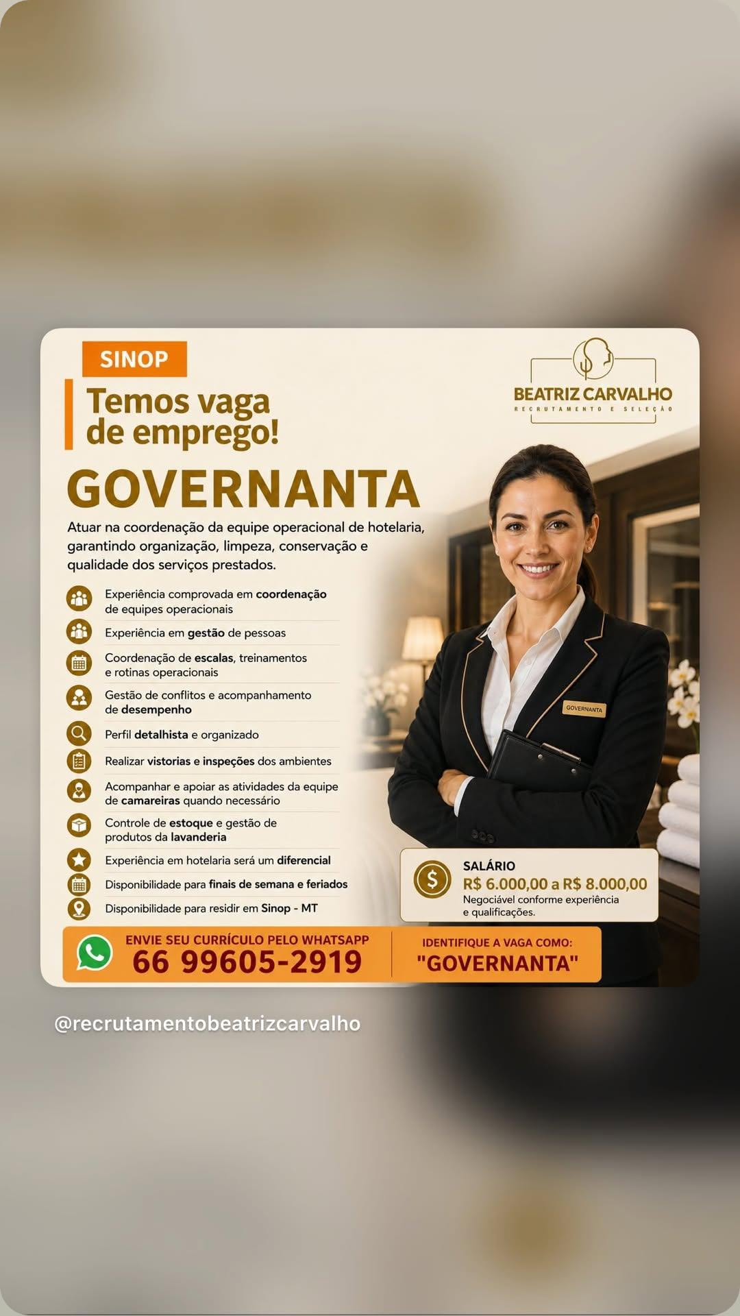 Vaga em Sinop