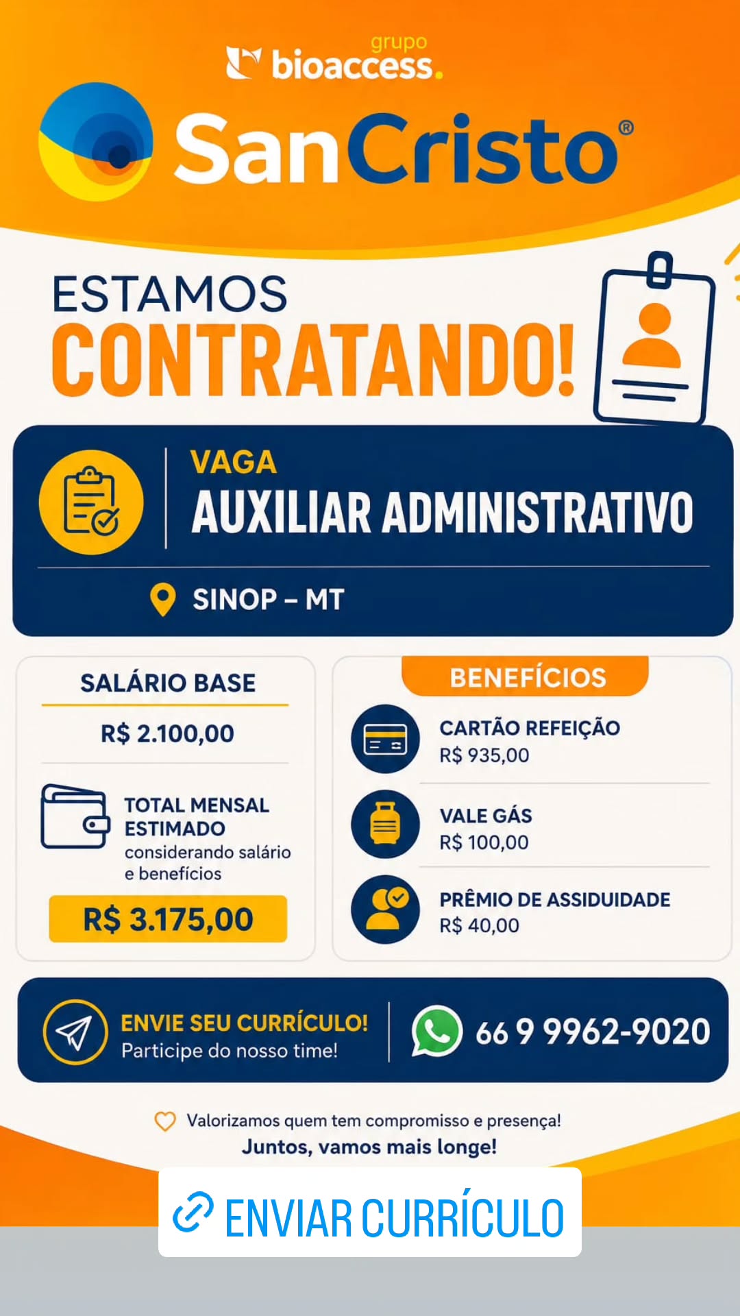 Vaga em Sinop