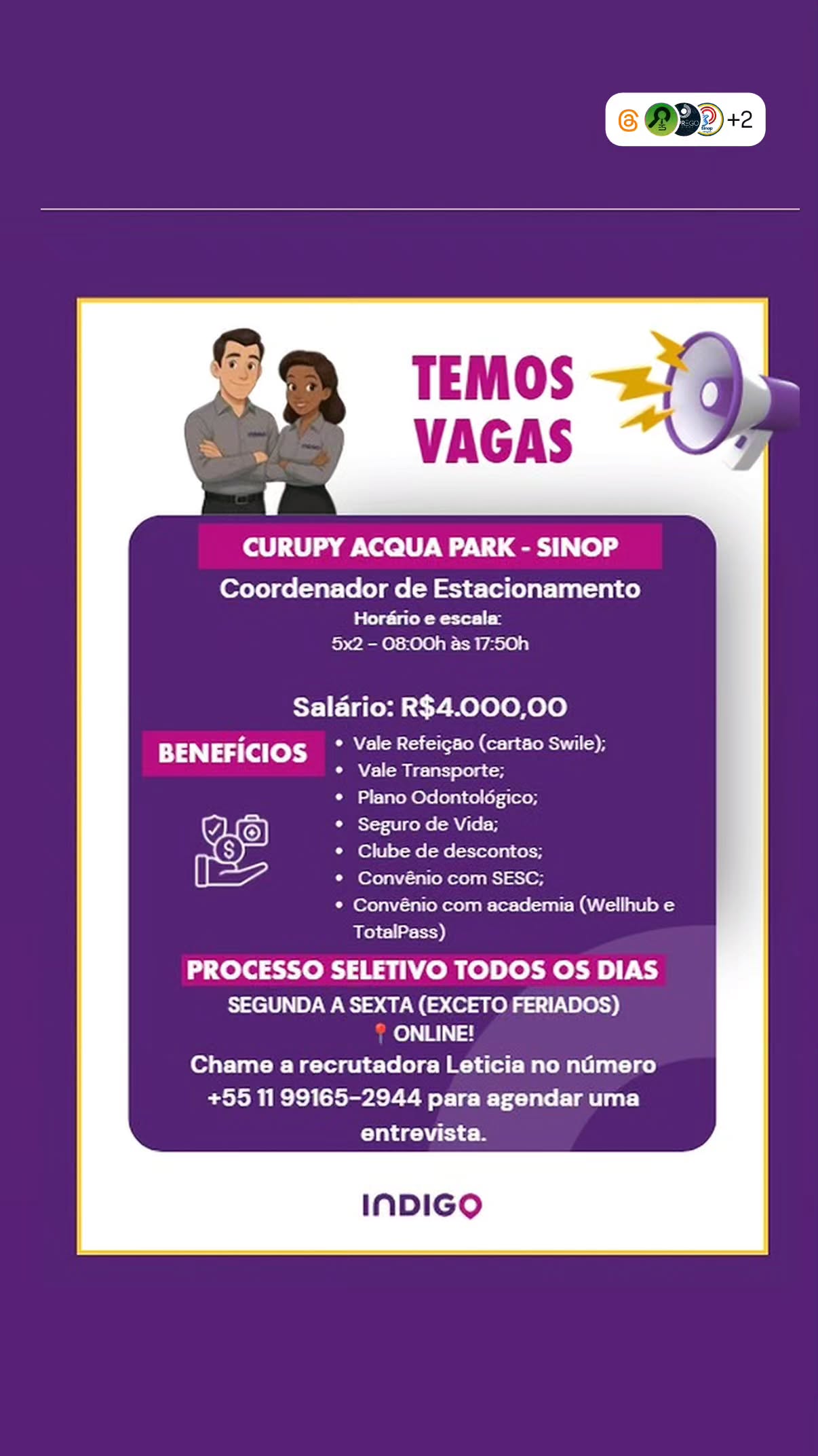 Coordenador de Estacionamento