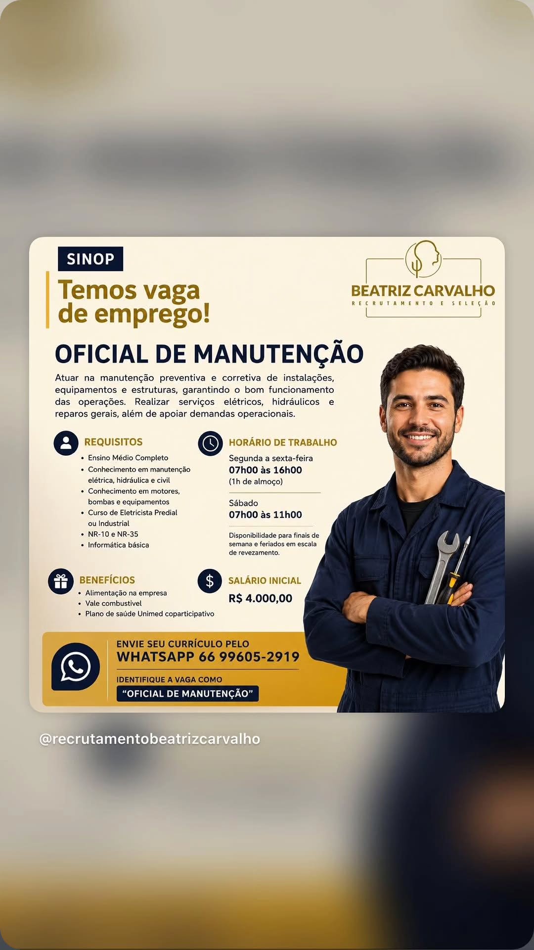 Vaga em Sinop