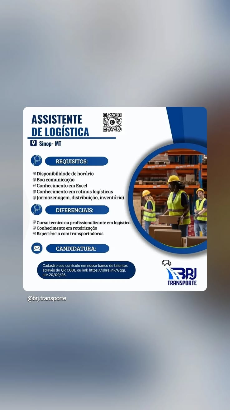 Assistente de Logística