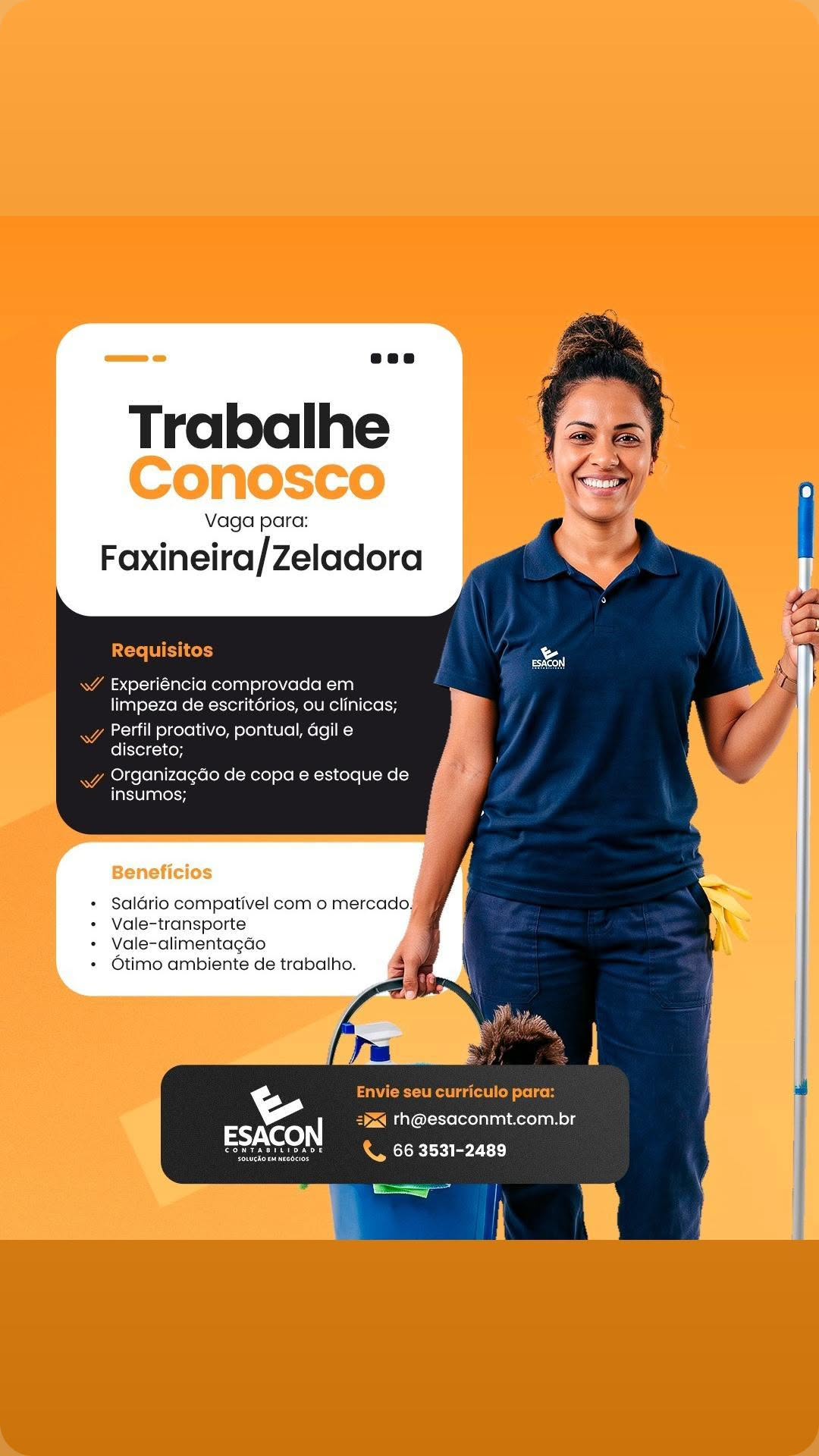 Faxineira/Zeladora