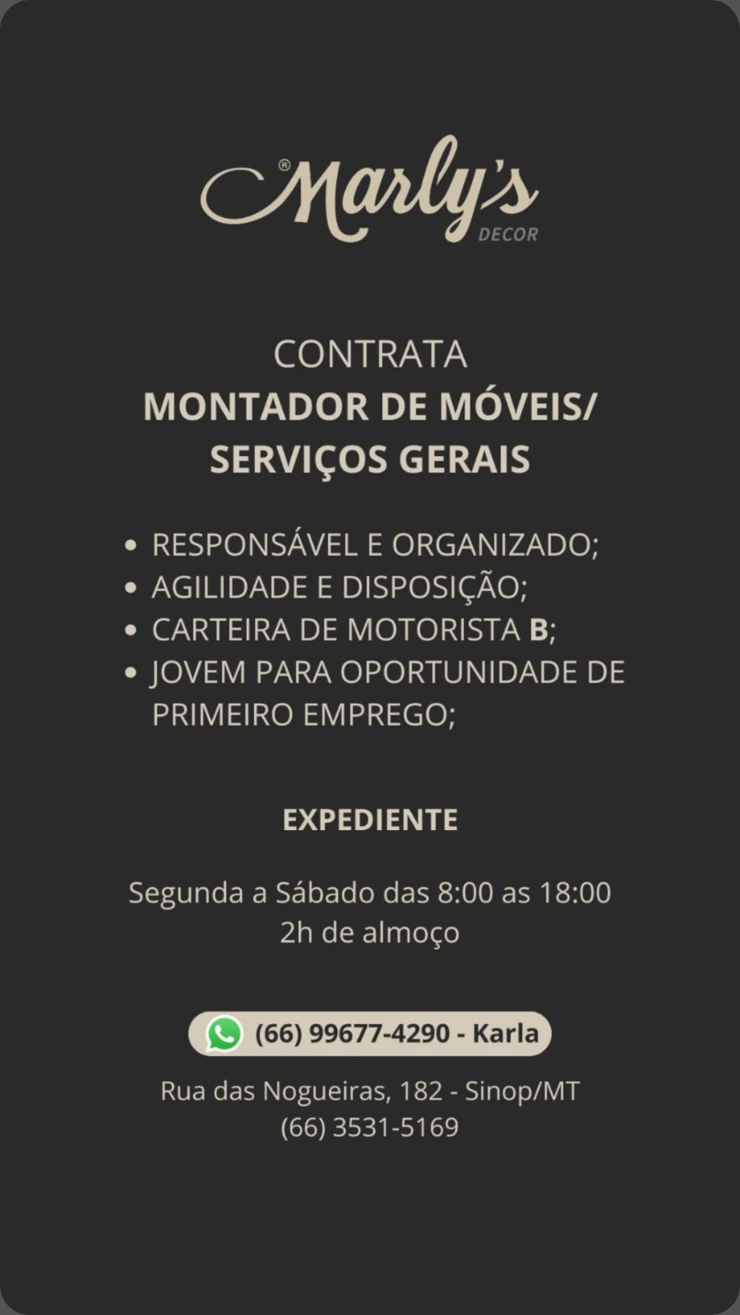 Montador de Móveis