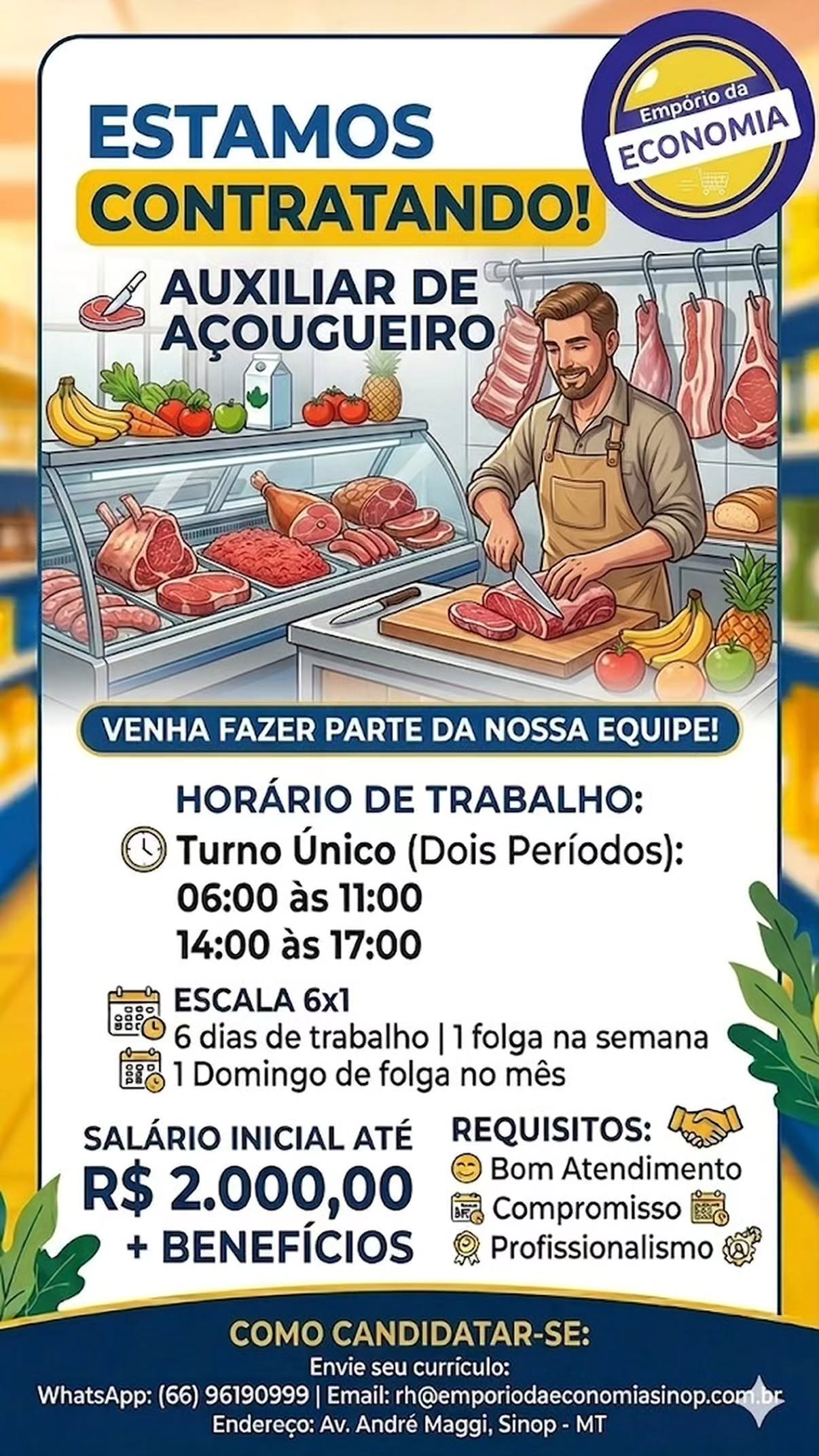 Auxiliar de açougueiro