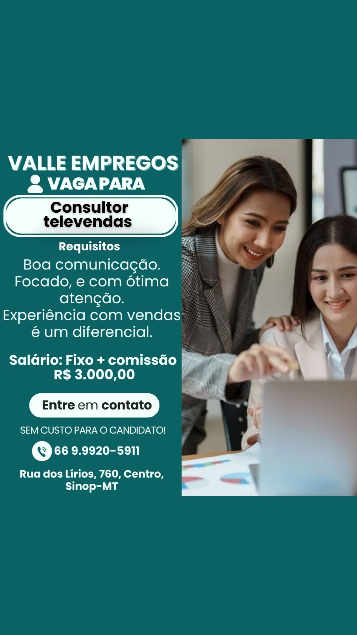 Consultor televendas