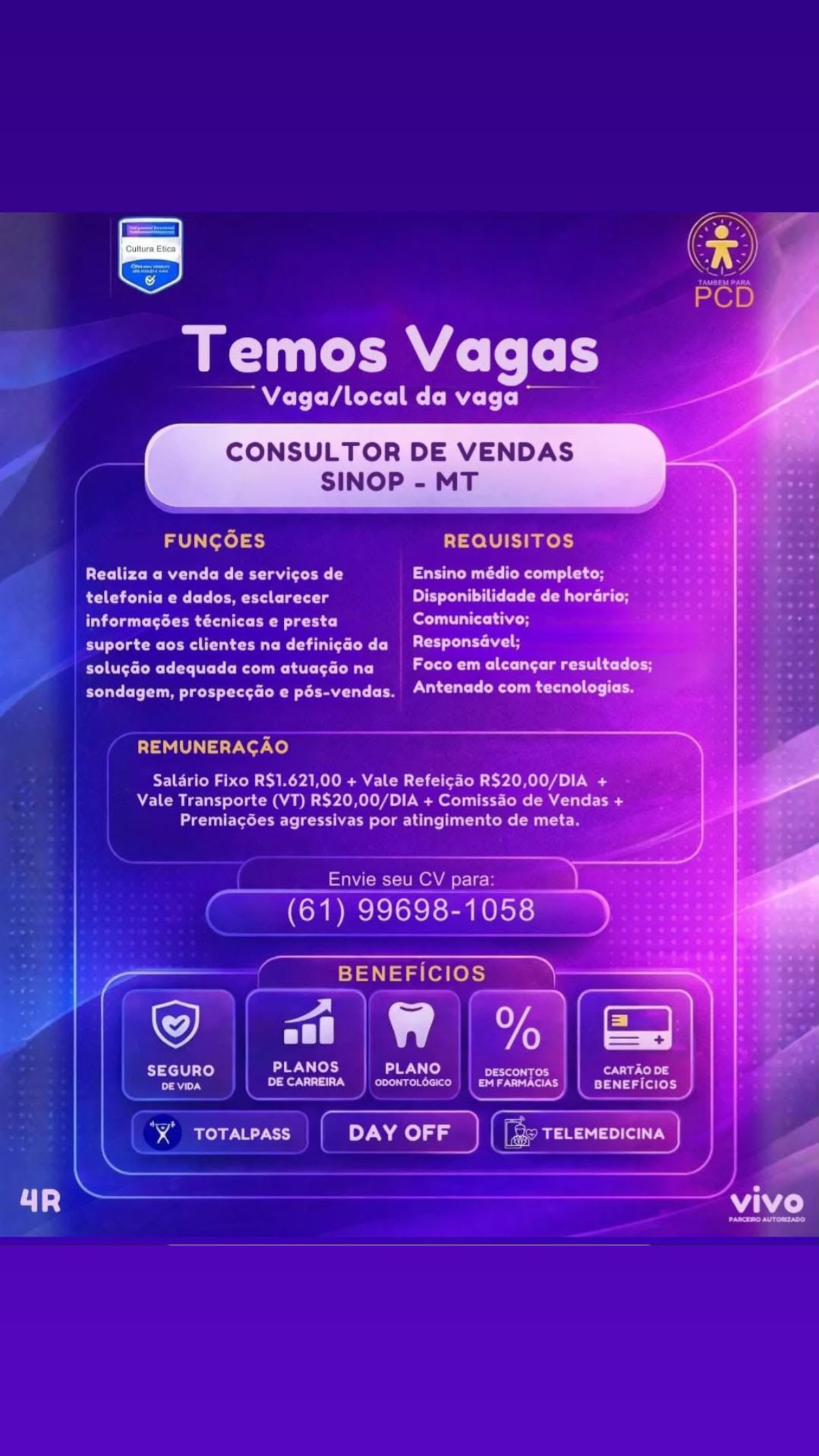 Consultor de Vendas