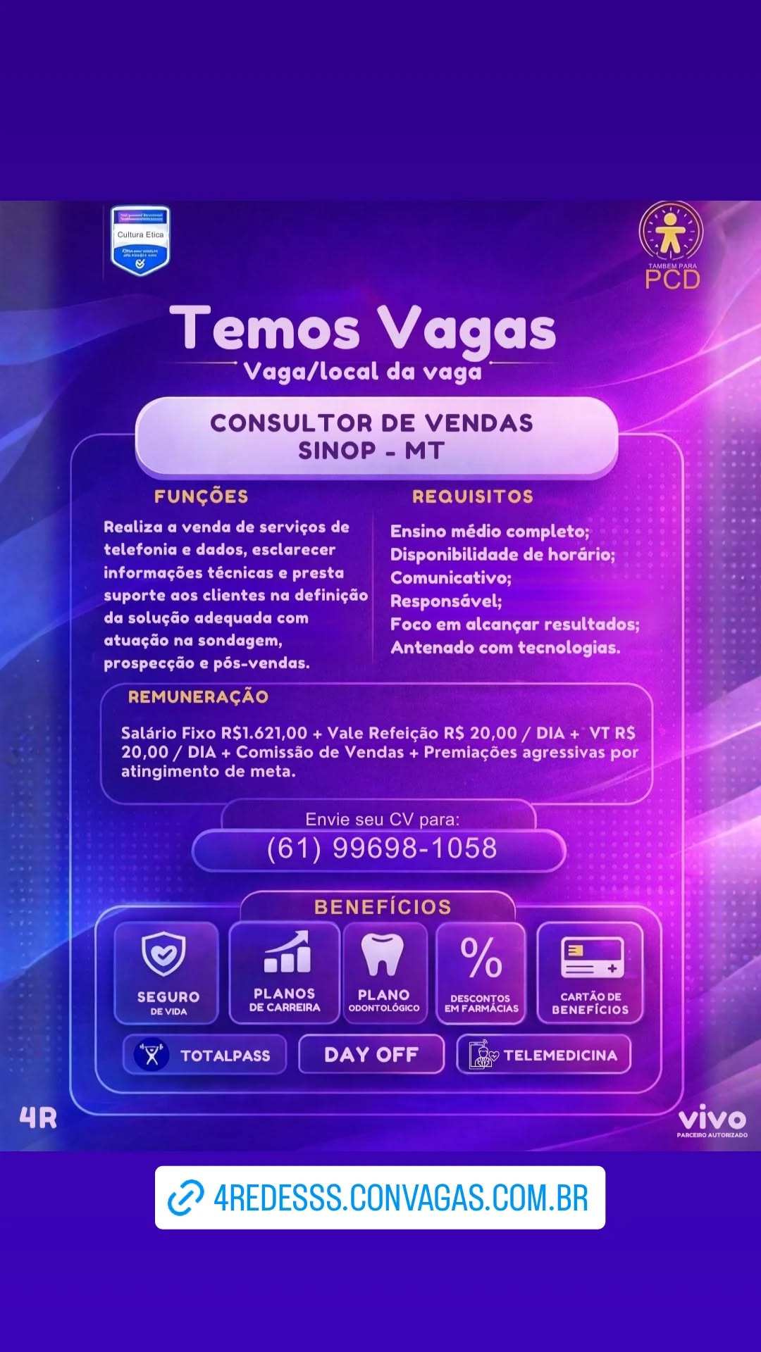 Consultor de Vendas