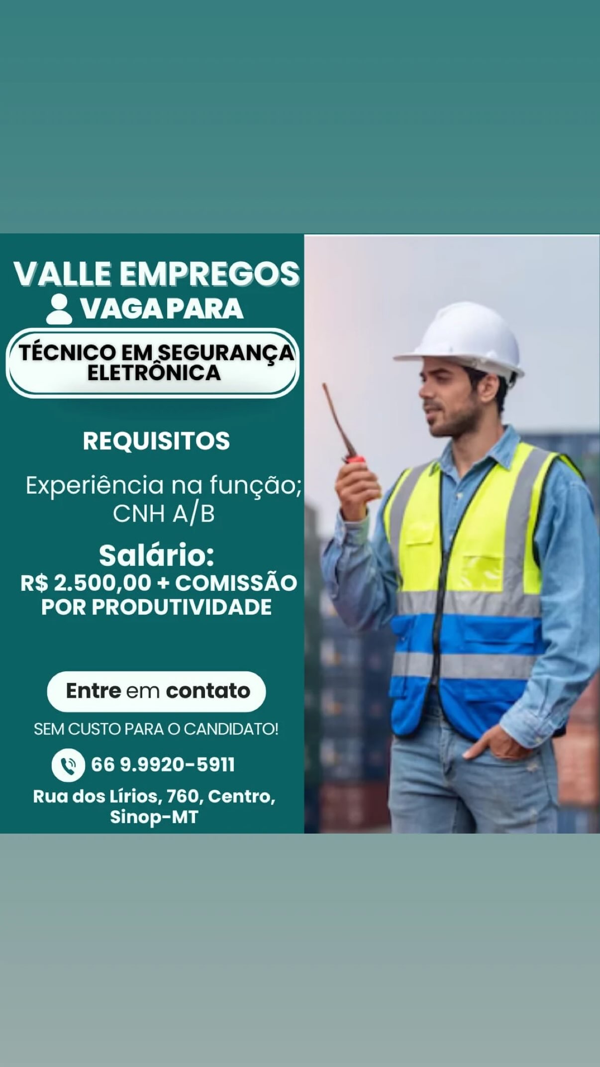 Técnico Segurança