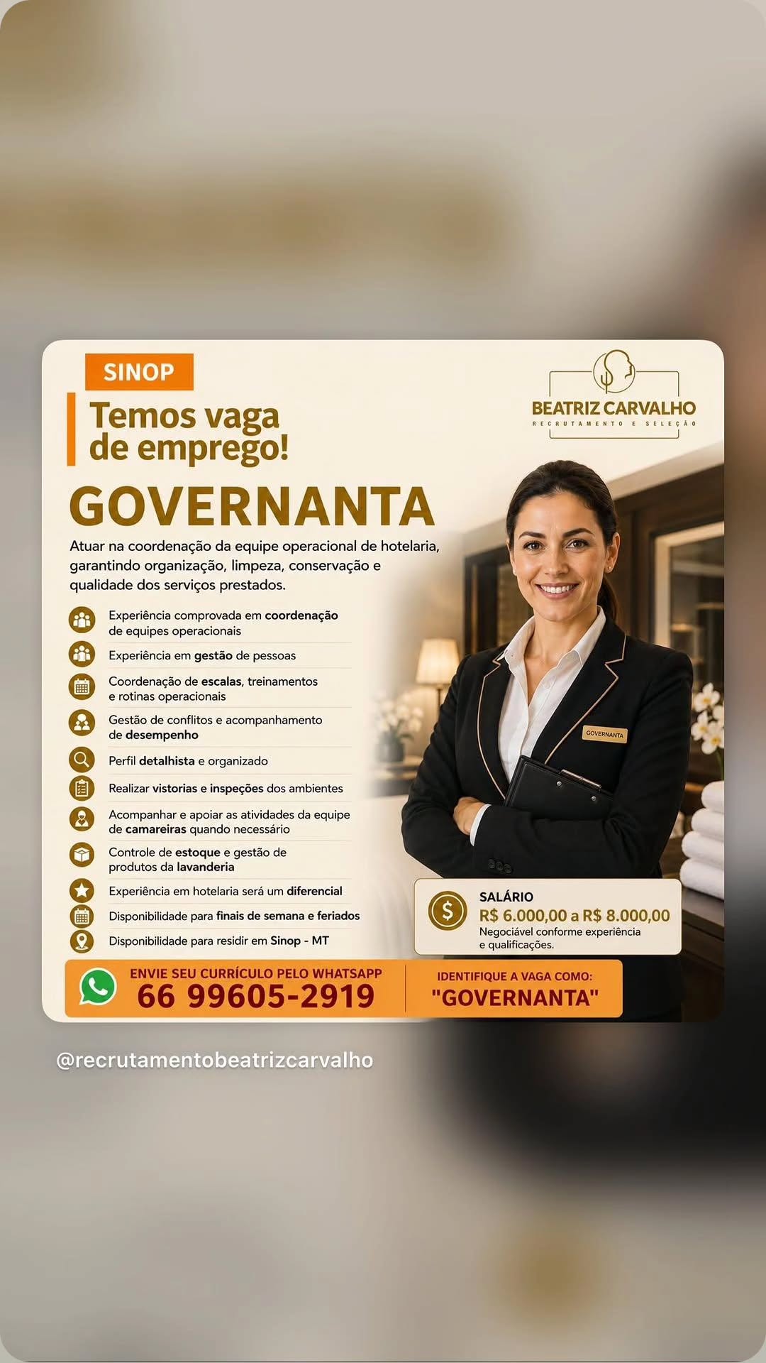 Vaga em Sinop