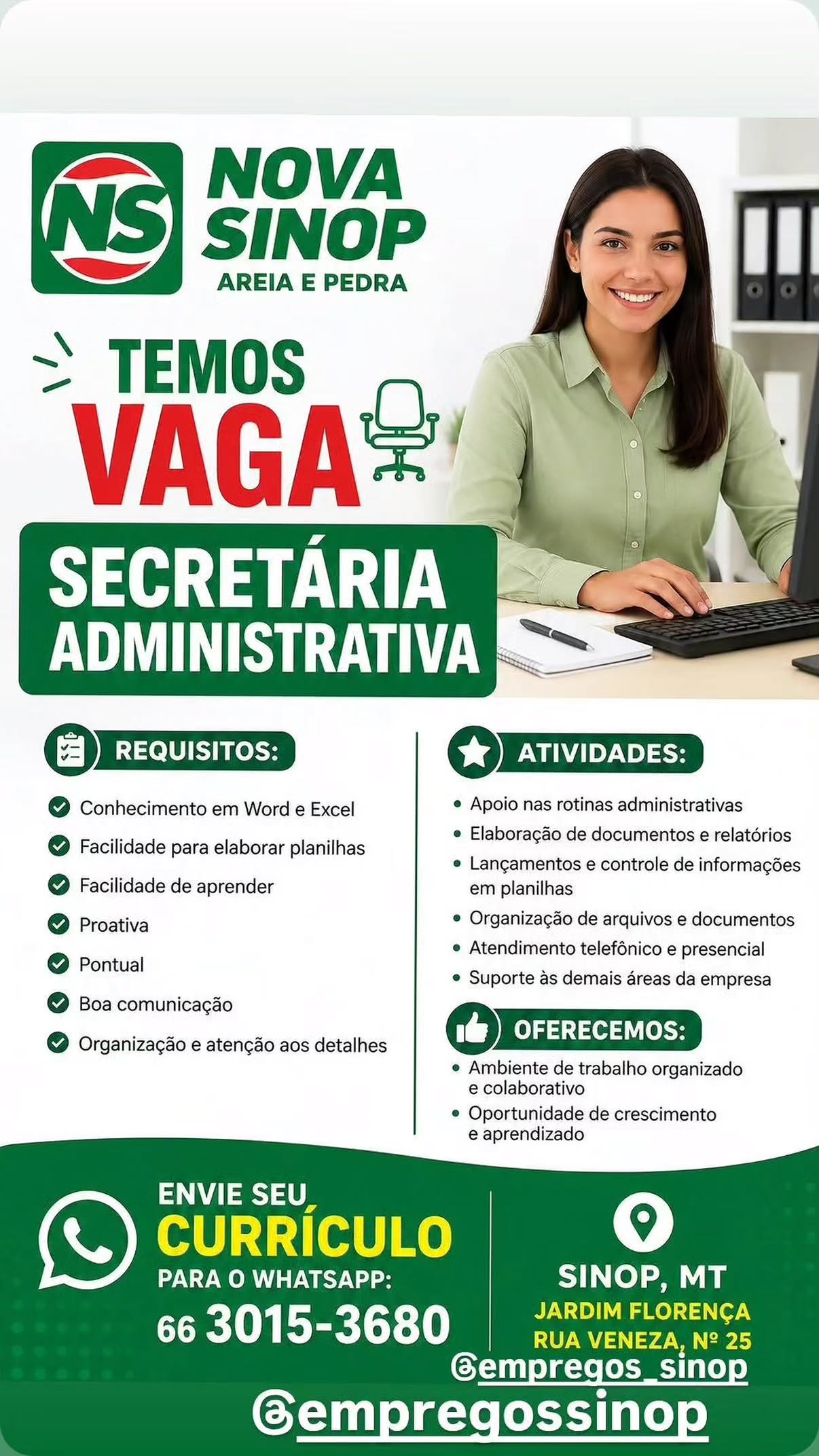 Secretária Administrativa