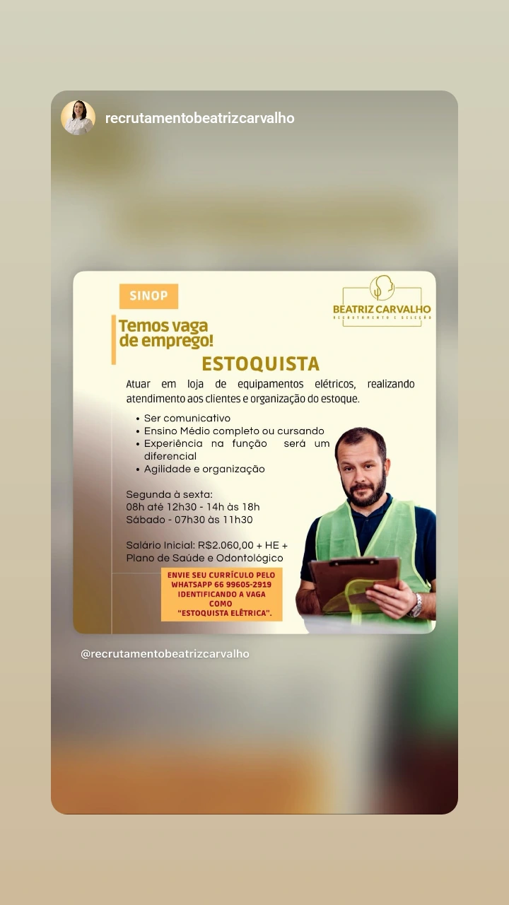 Vaga em Sinop