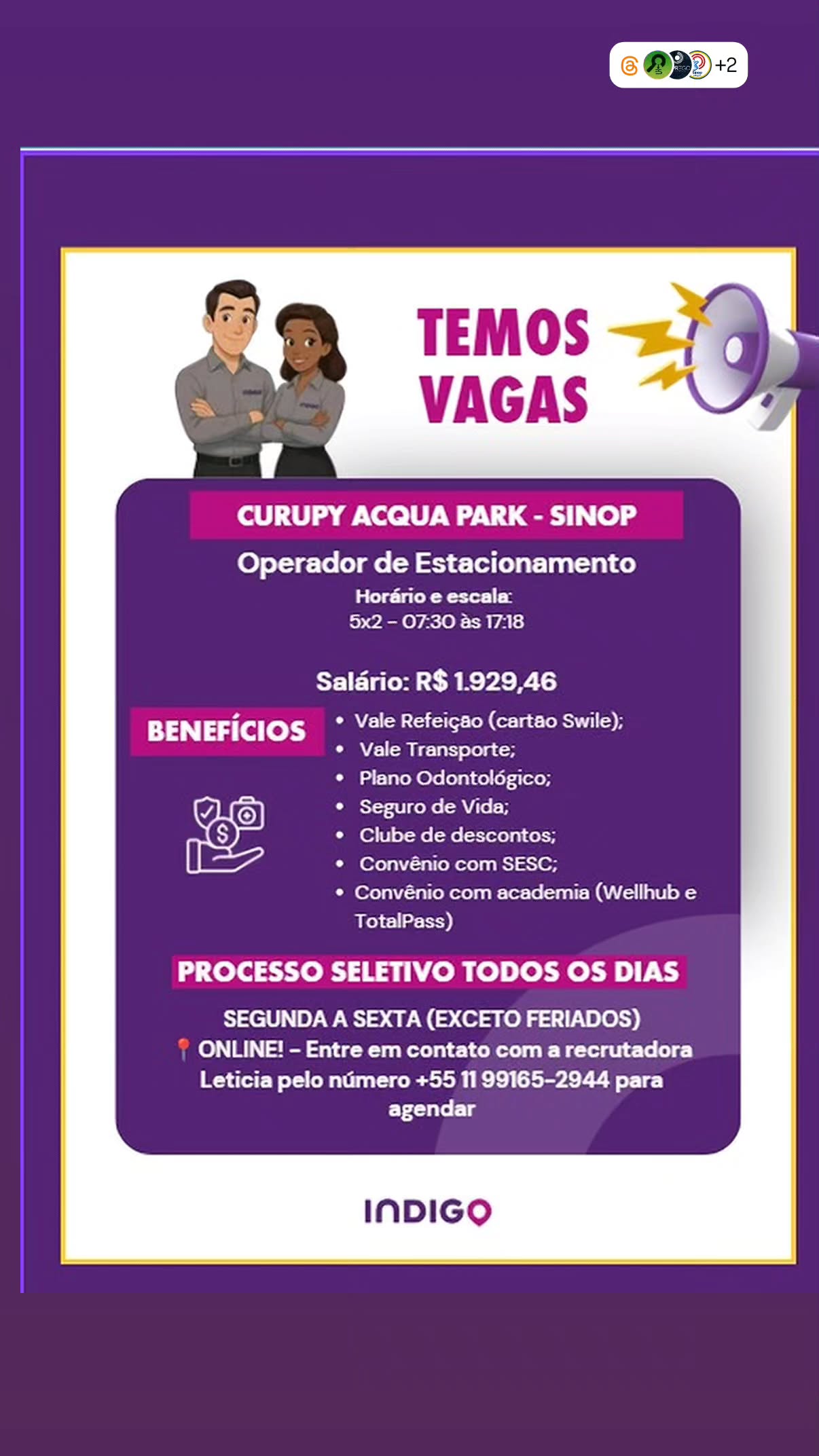 Operador de Estacionamento