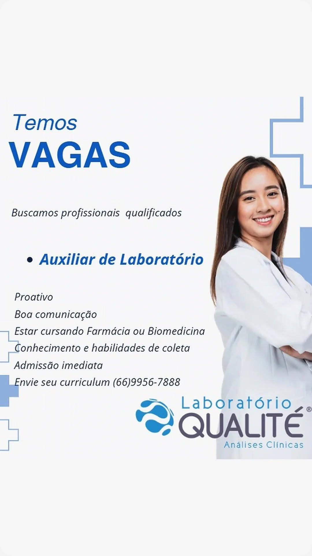Auxiliar de Laboratório