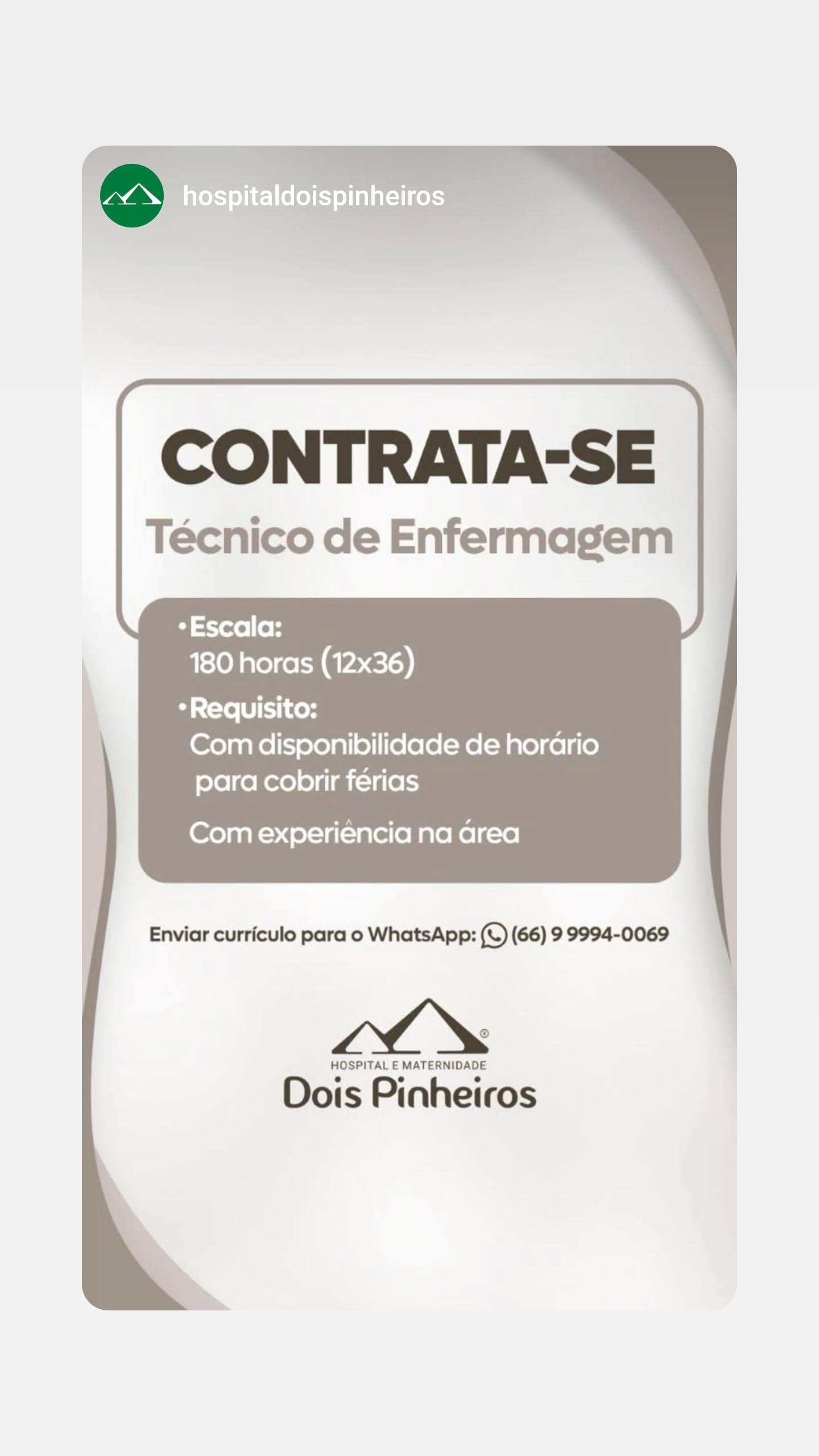 Técnico de Enfermagem