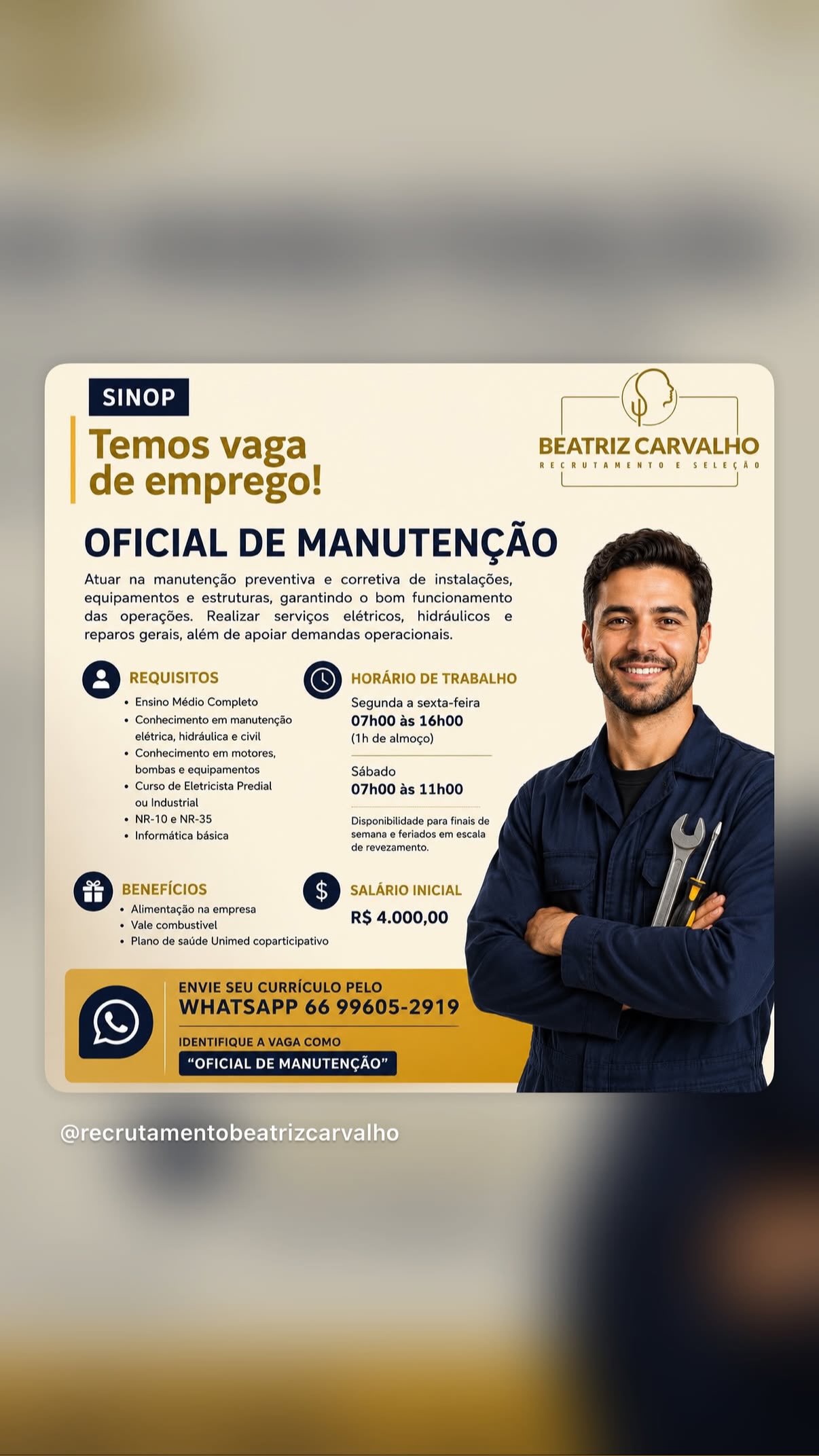 Oficial de Manutenção