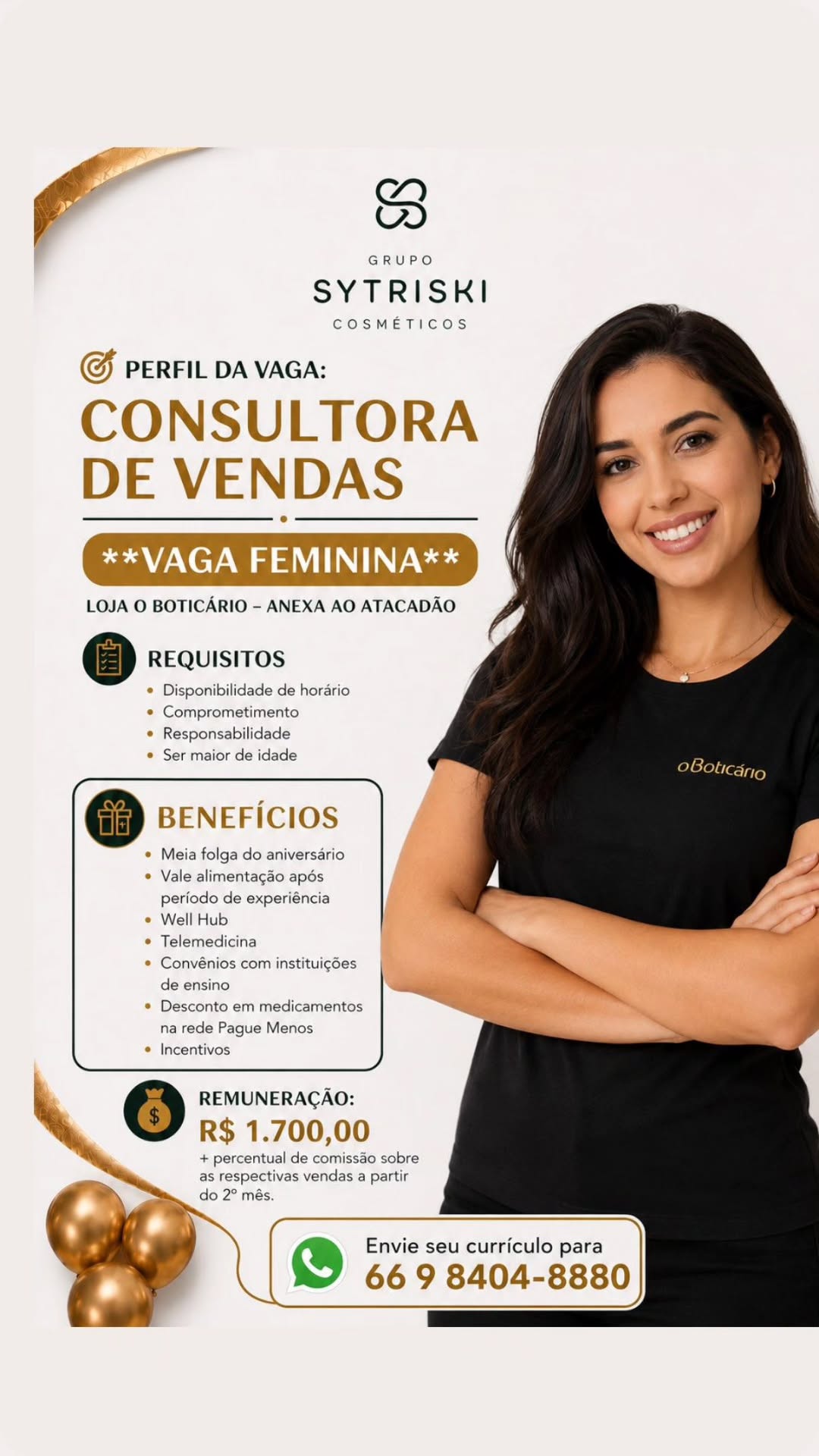 Consultora de Vendas