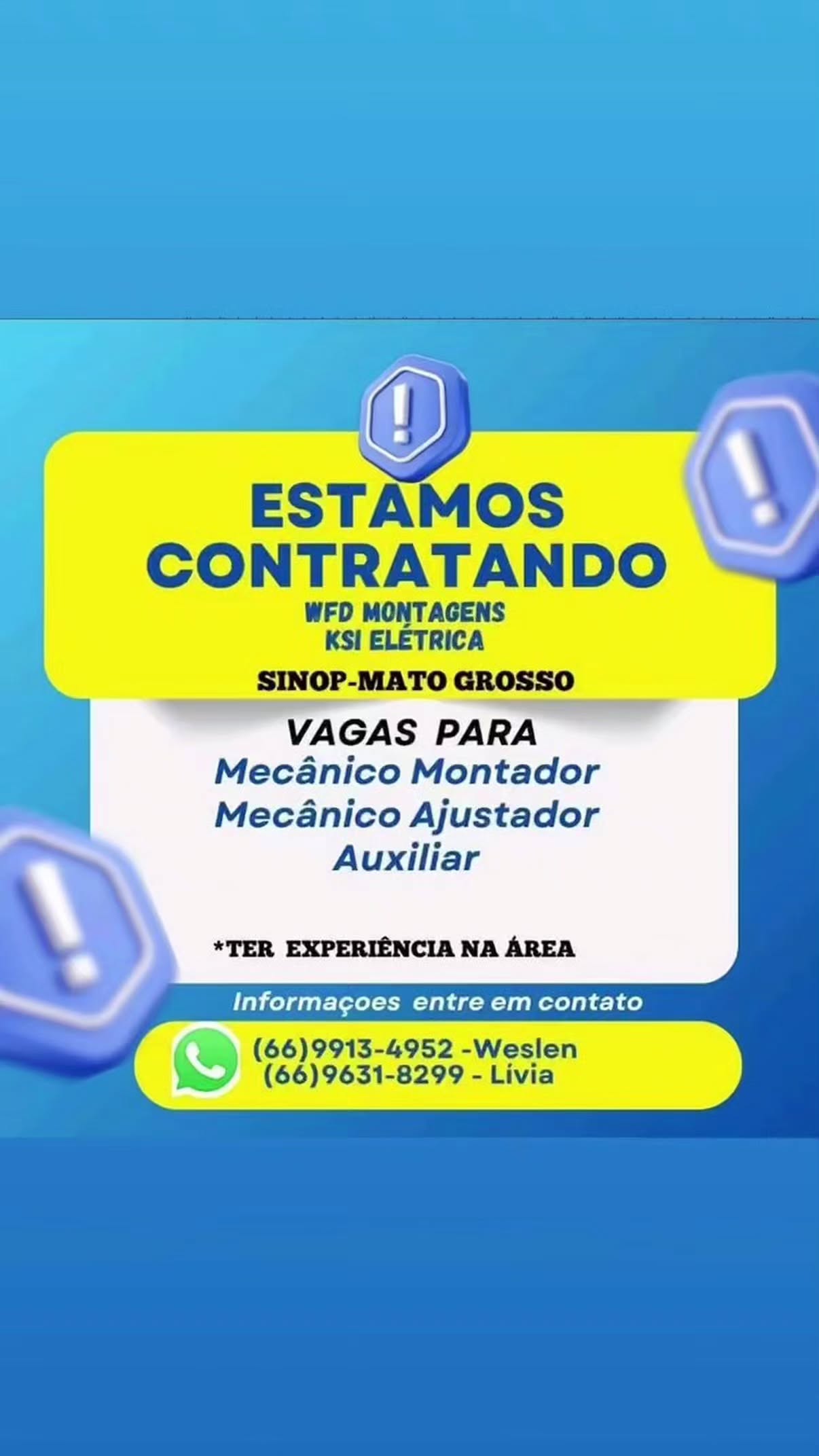 Mecânico Montador