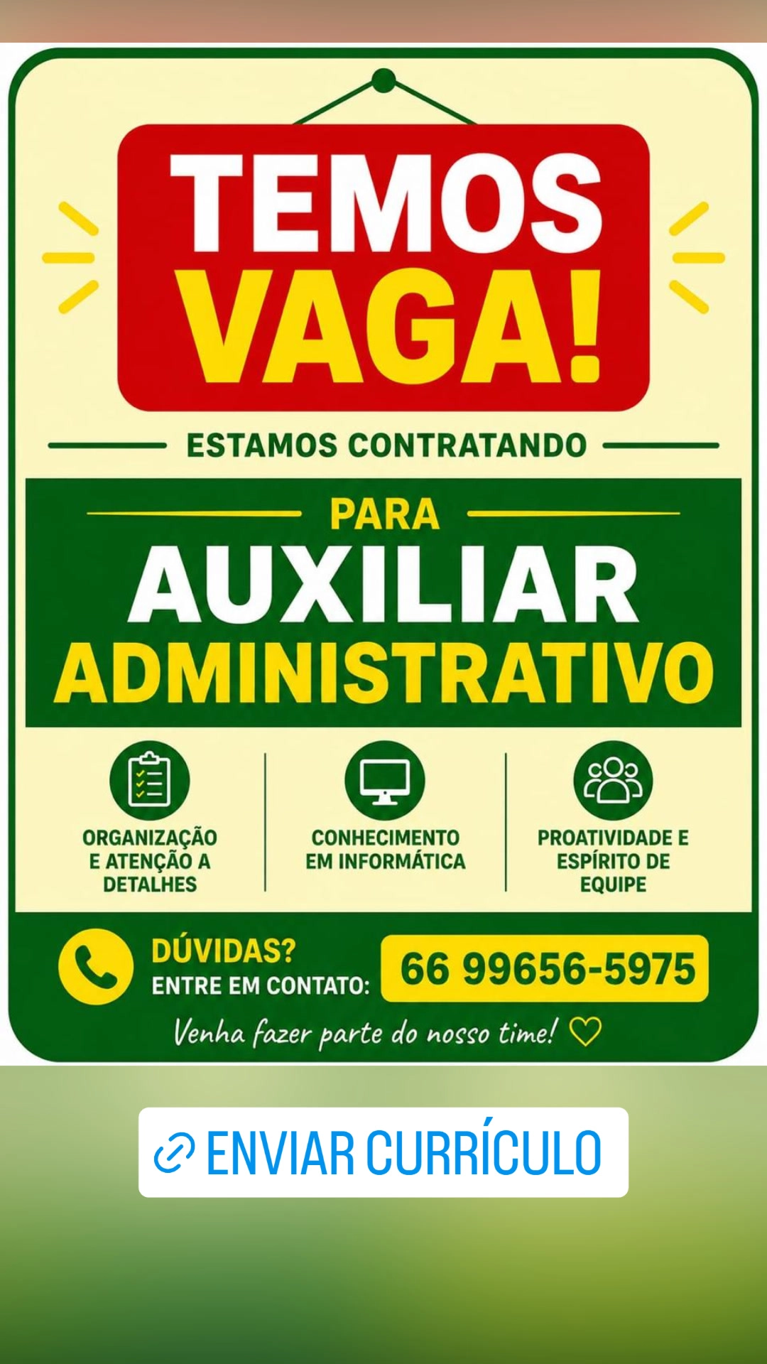 Vaga em Sinop
