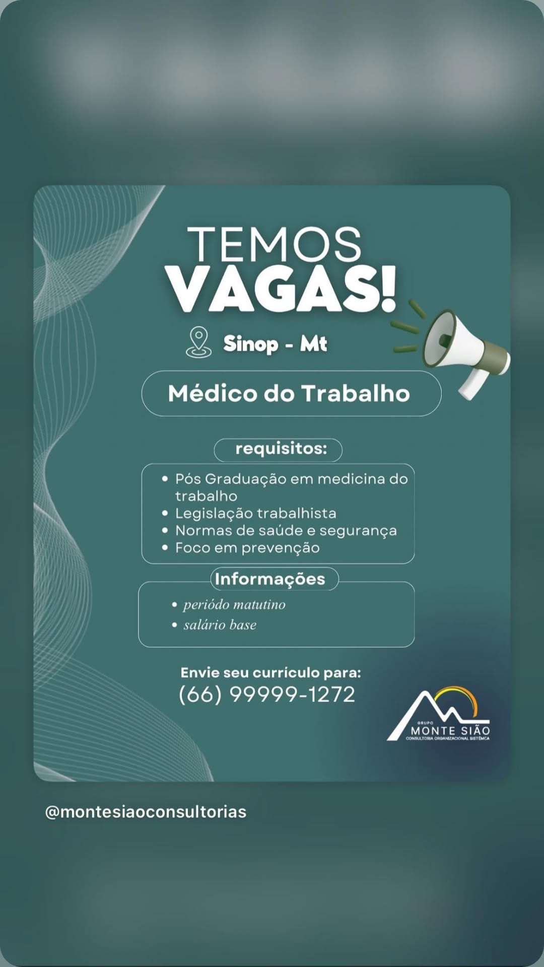 Vaga em Sinop