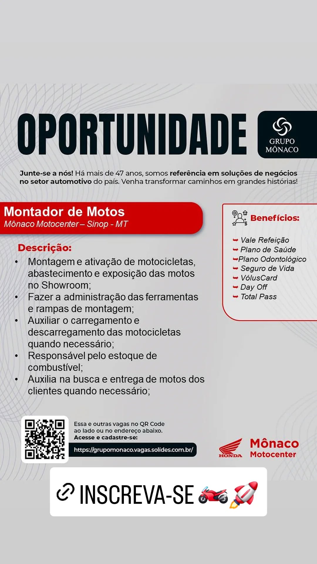 Montador de Motos