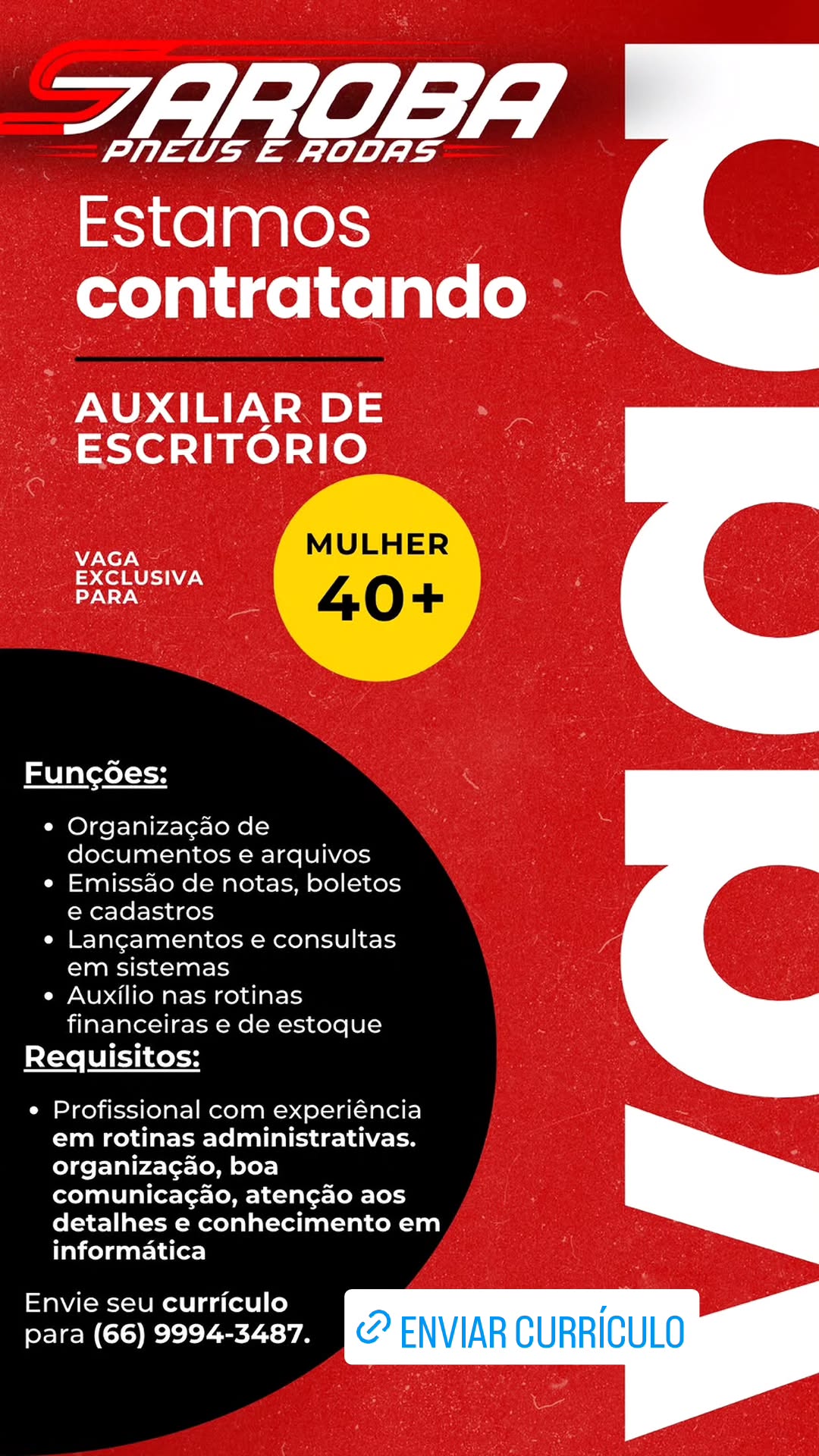 Auxiliar de escritório