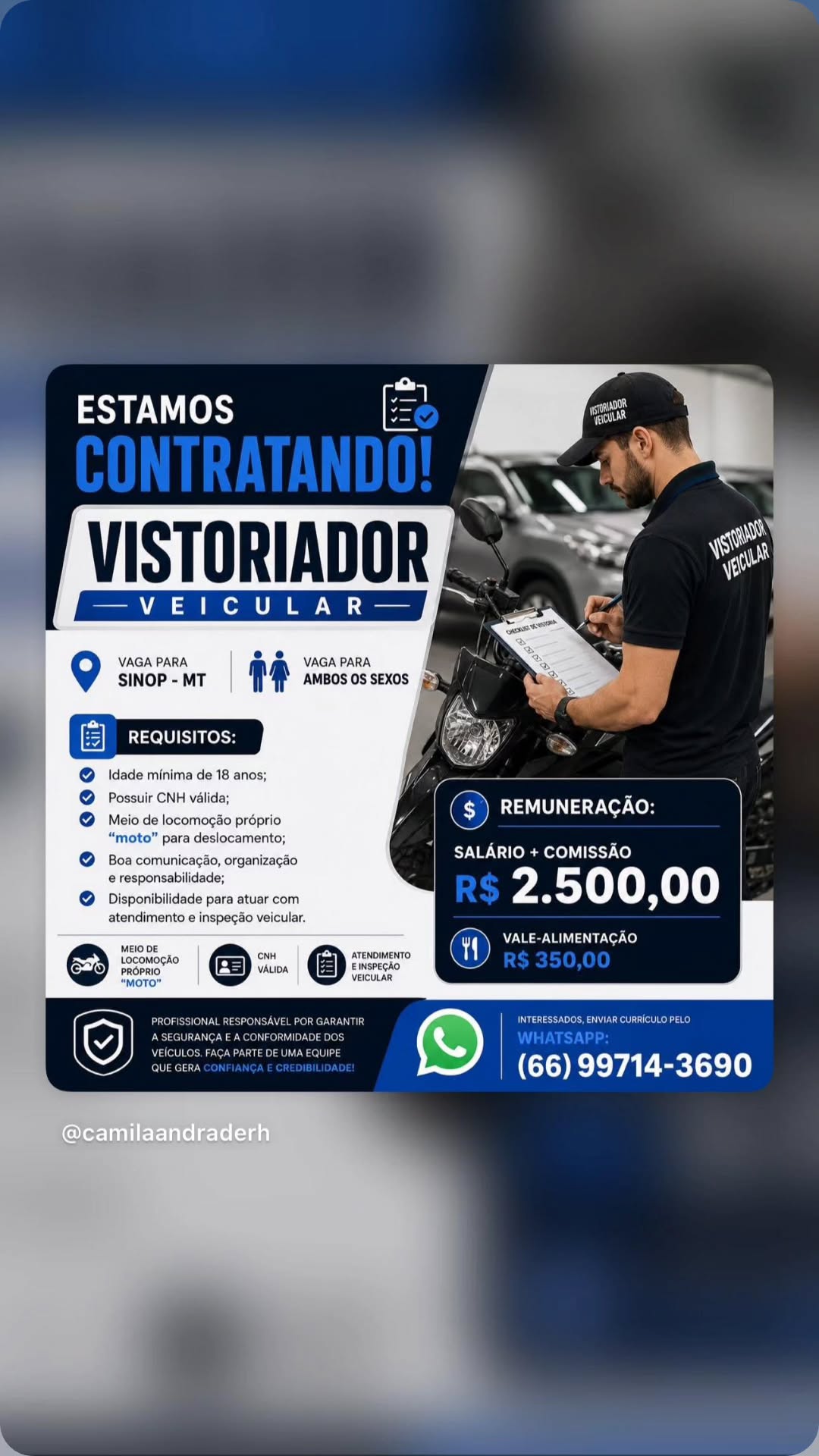 Vaga em Sinop