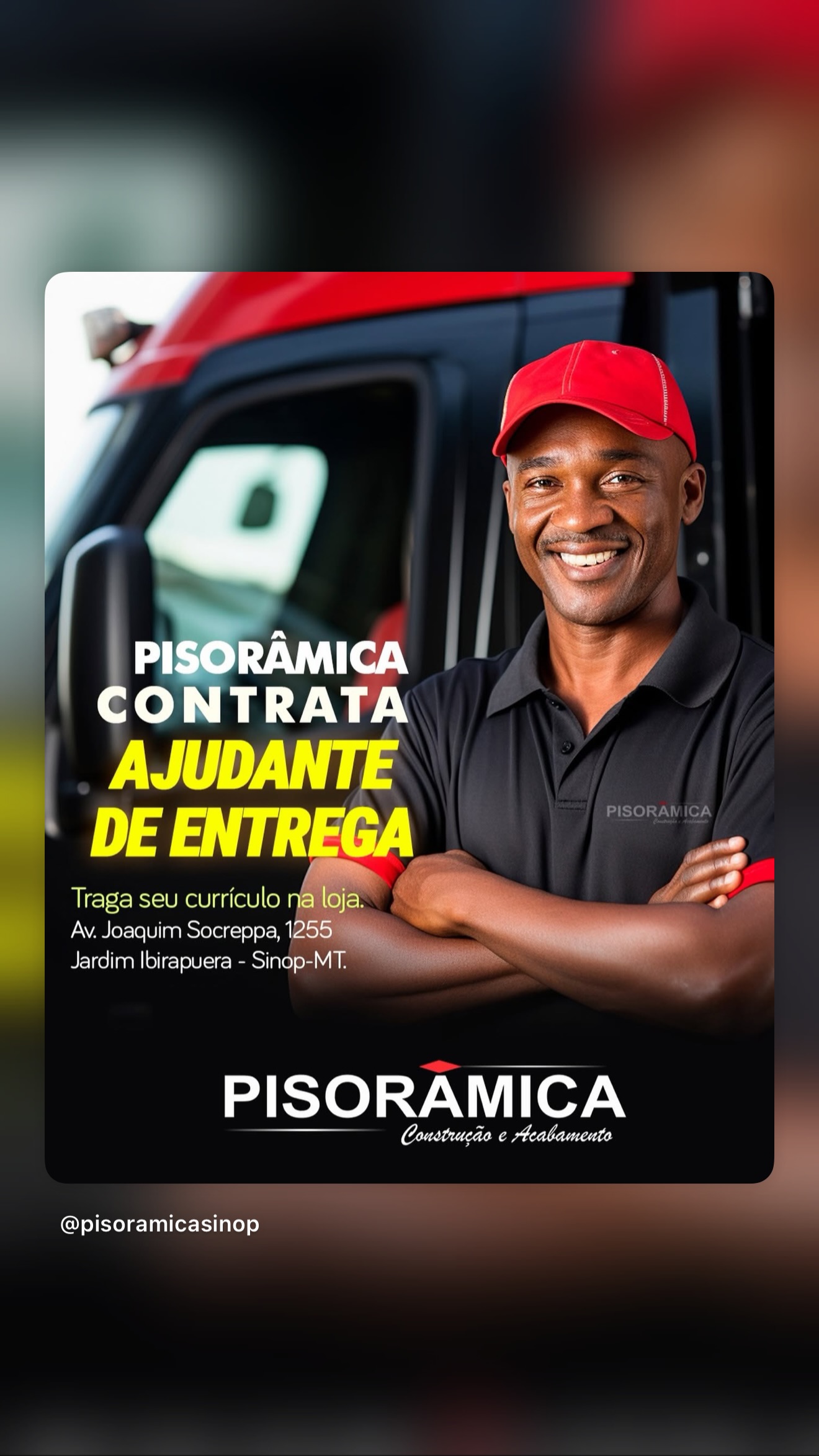 Ajudante de entrega