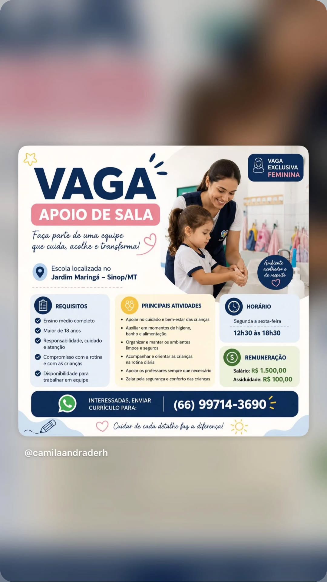 Vaga em Sinop